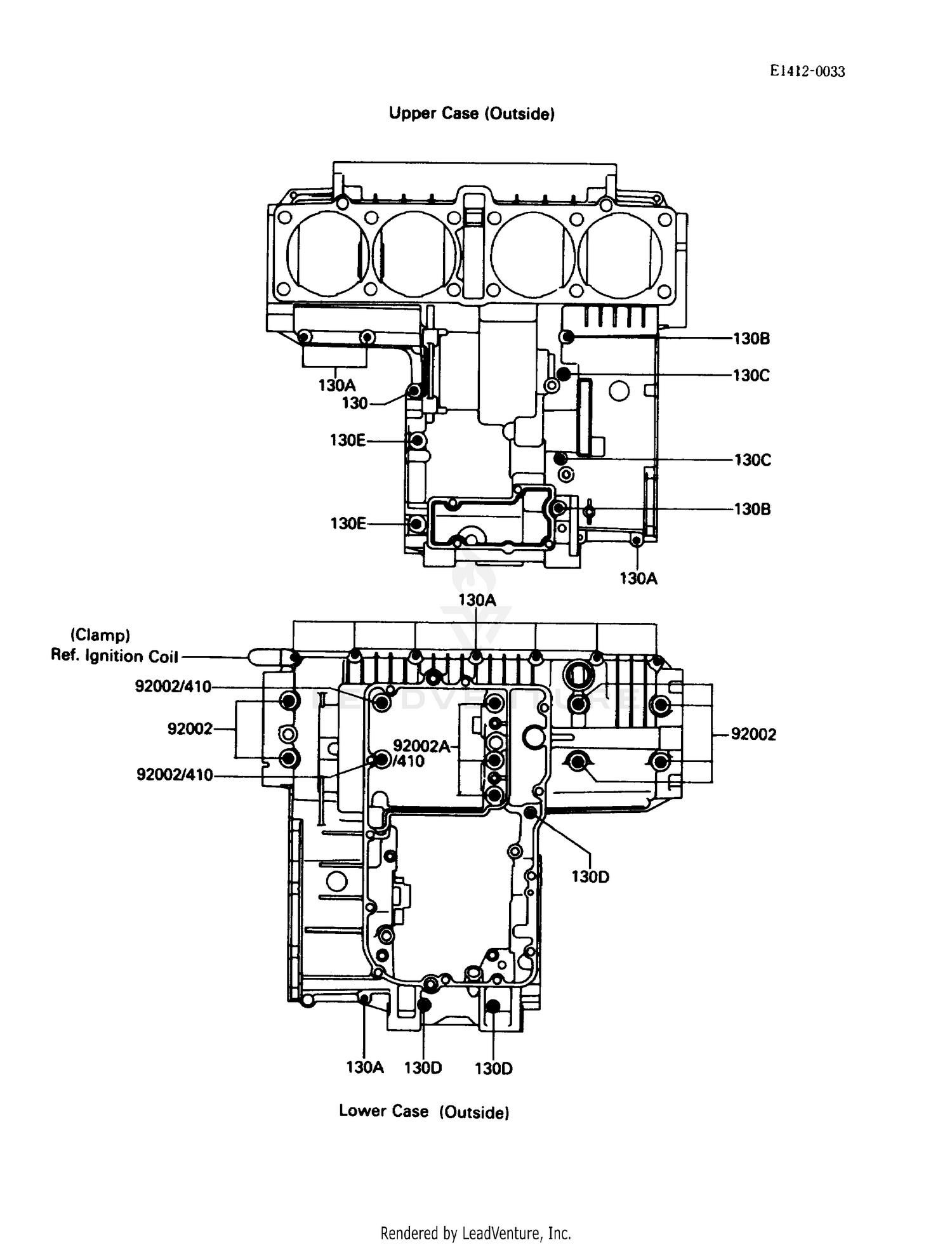 CRANKCASE BOLT PATTERN