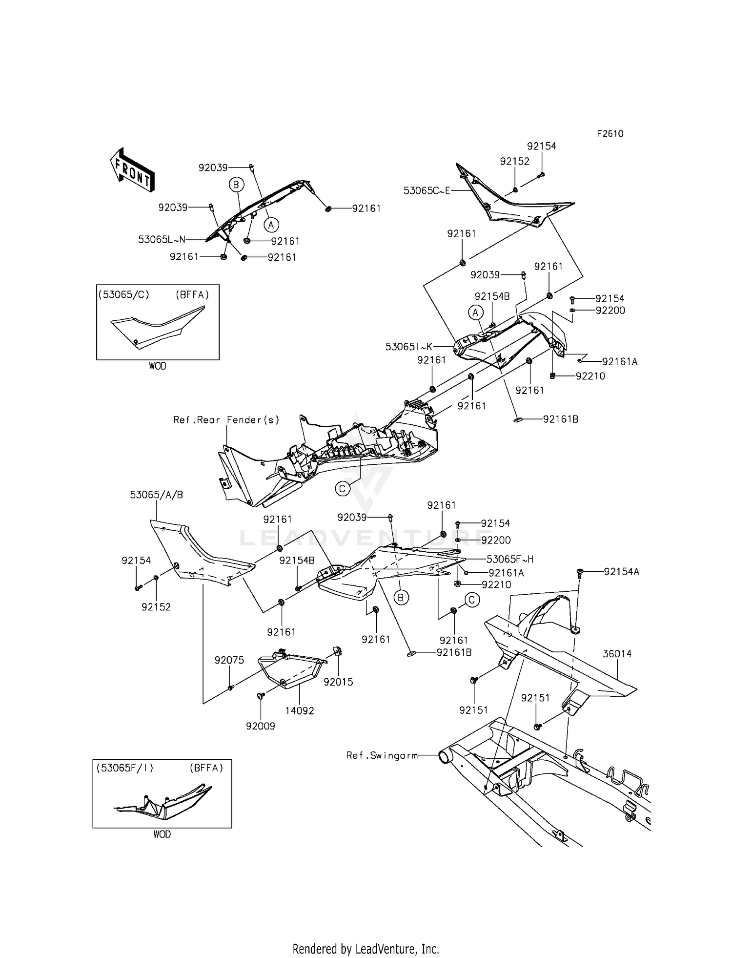 SIDE COVERS/CHAIN COVER