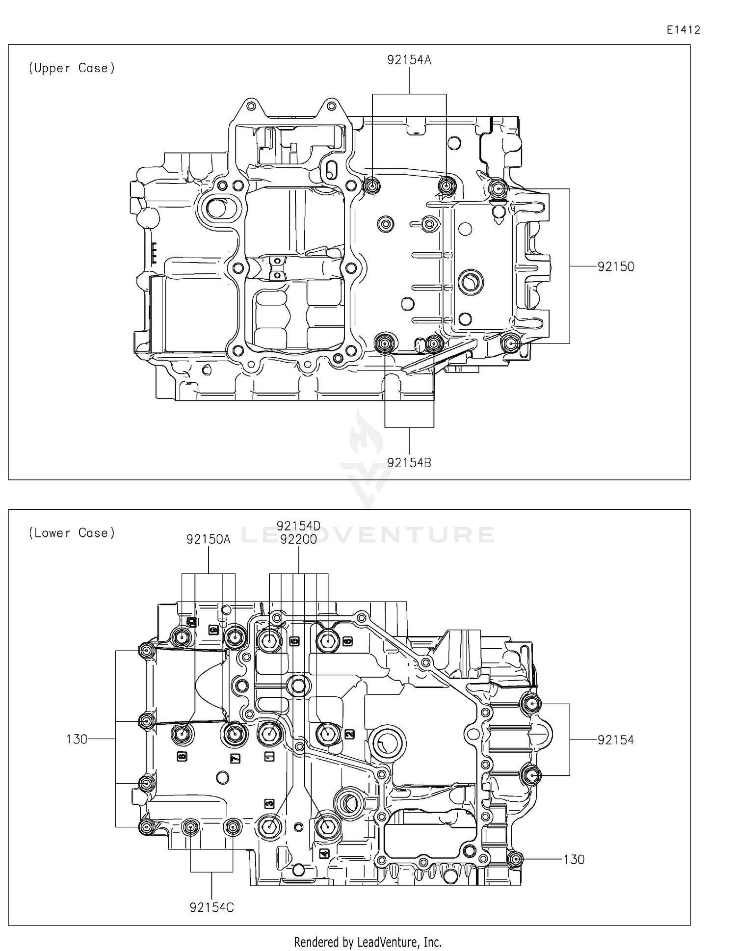 Crankcase Bolt Pattern