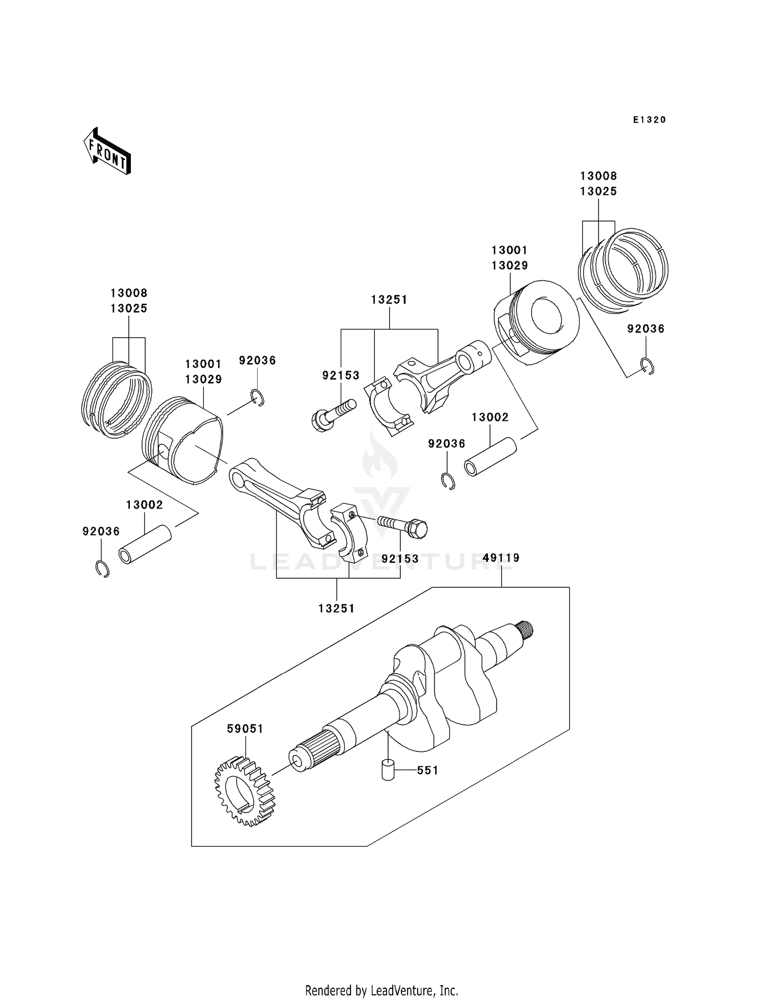 CRANKSHAFT/PISTON(S)