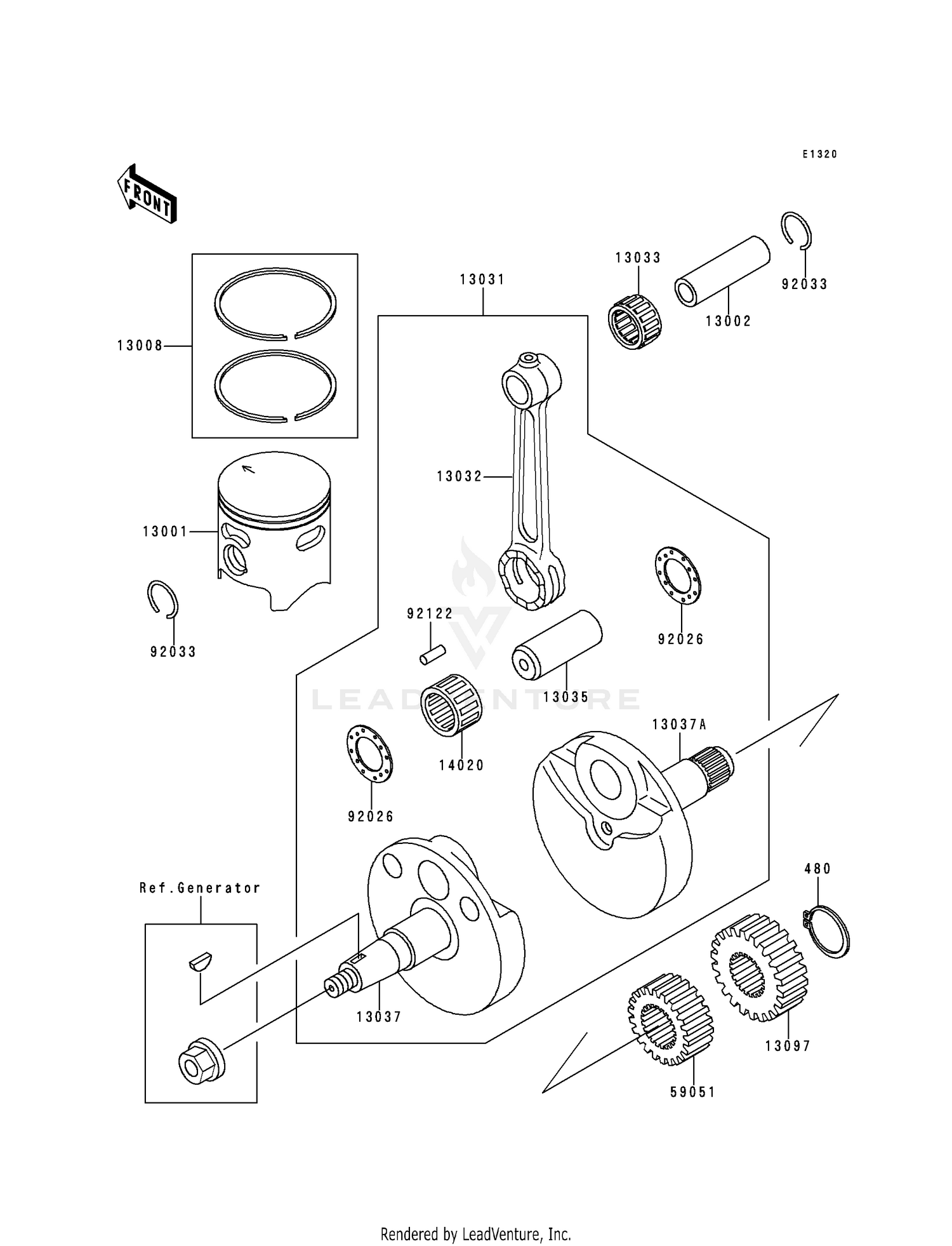 CRANKSHAFT/PISTON(S)