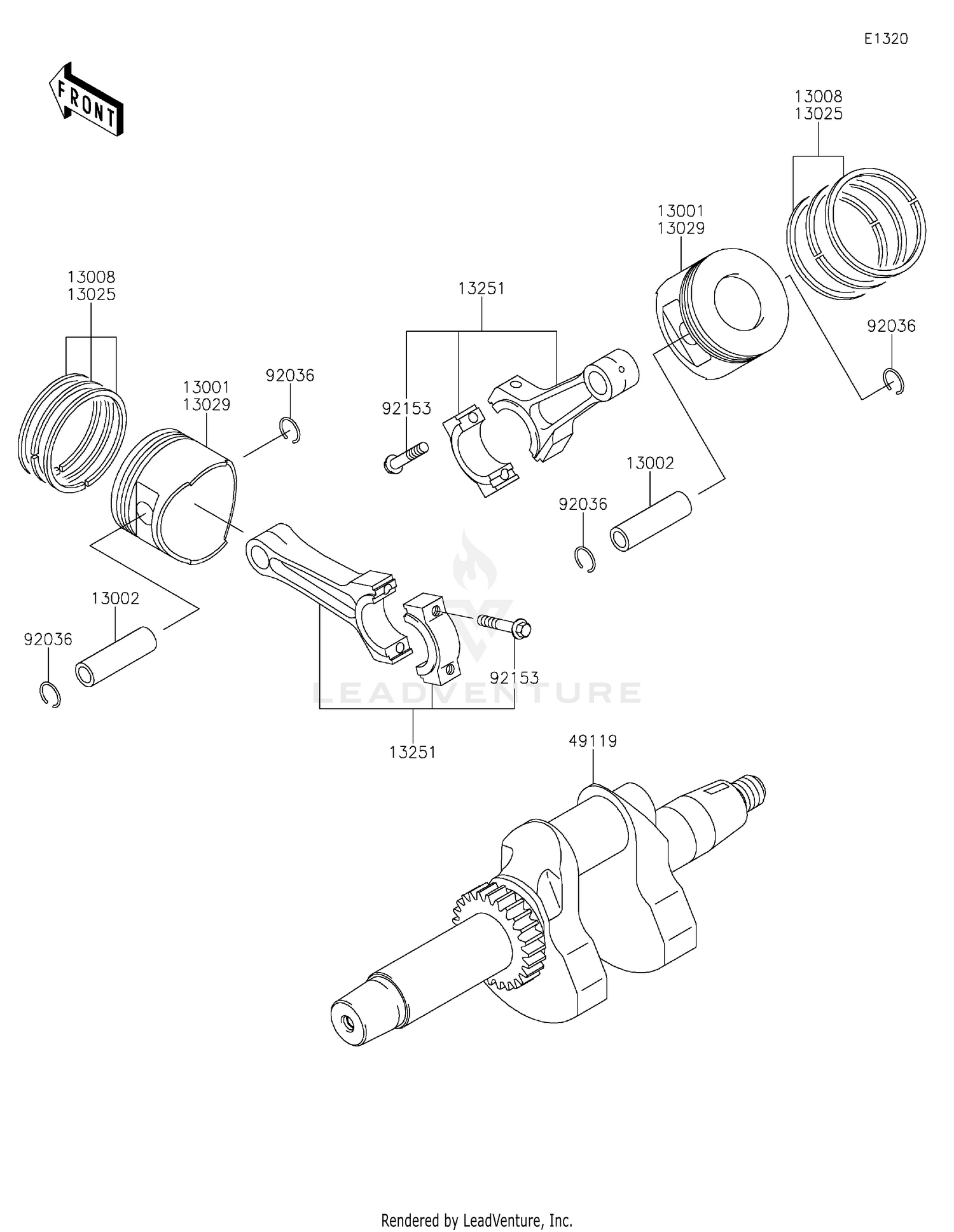 Crankshaft/Piston(s)