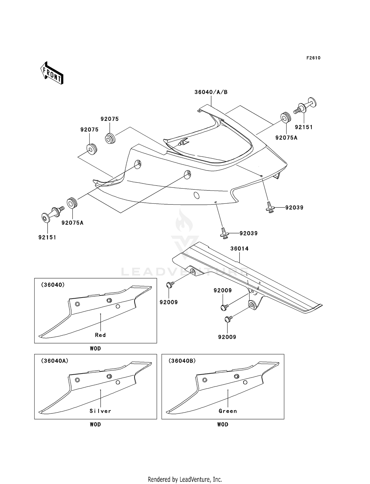 SIDE COVERS/CHAIN COVER