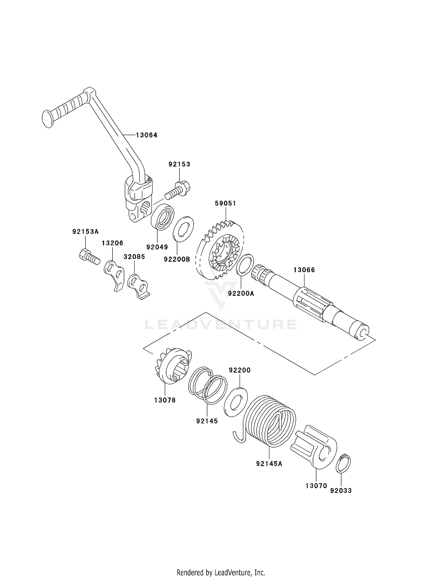 KICKSTARTER MECHANISM
