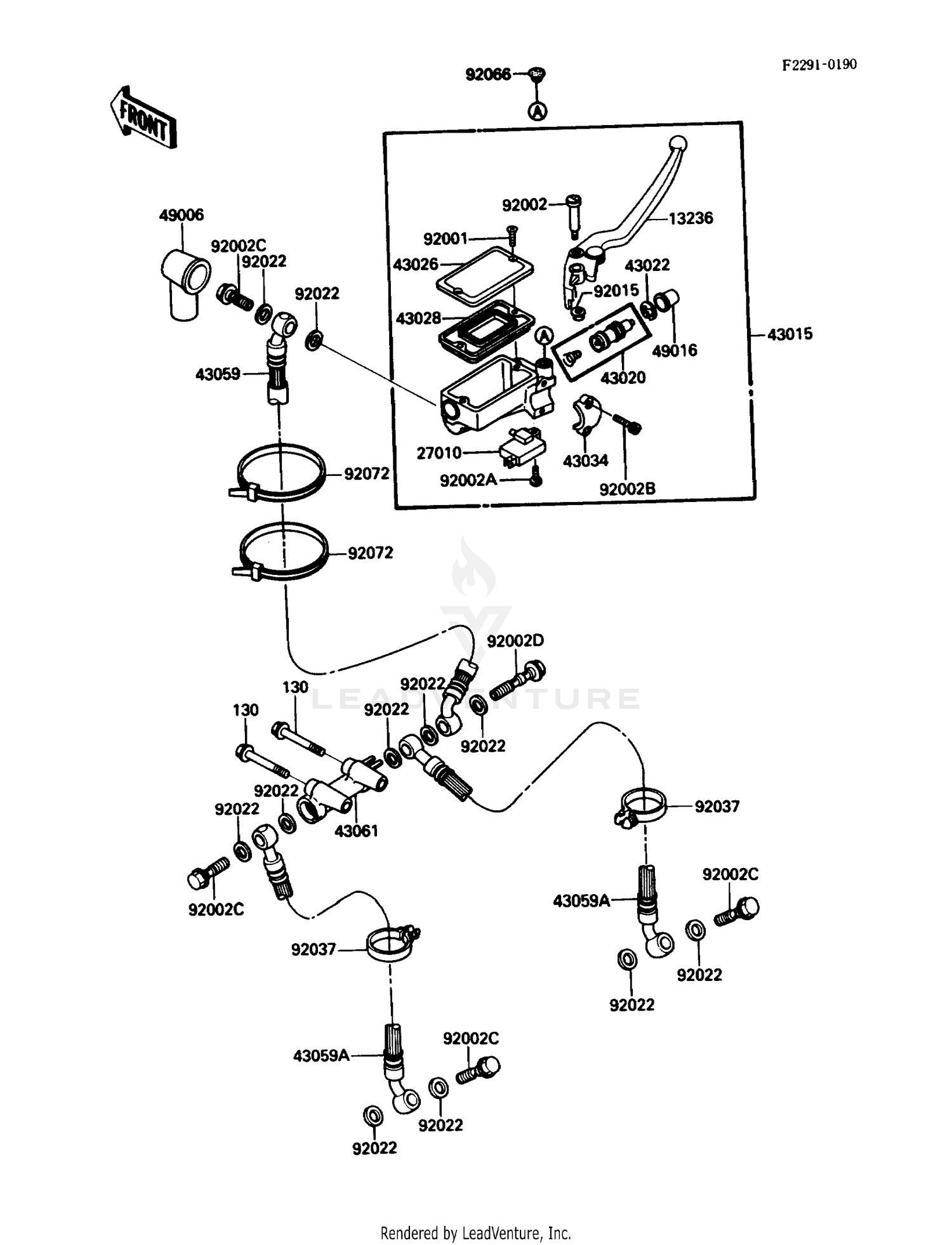 FRONT MASTER CYLINDER