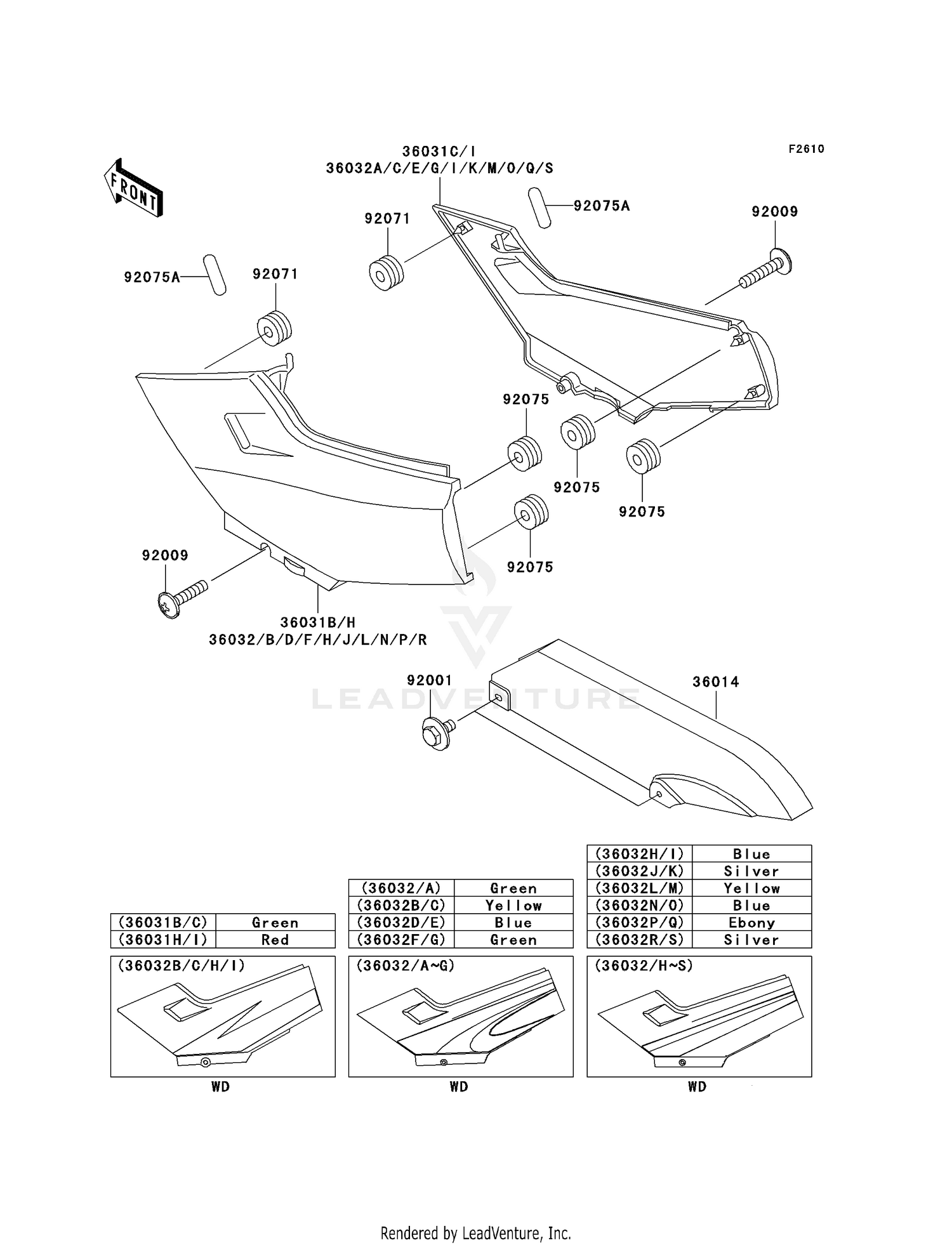 SIDE COVERS/CHAIN COVER