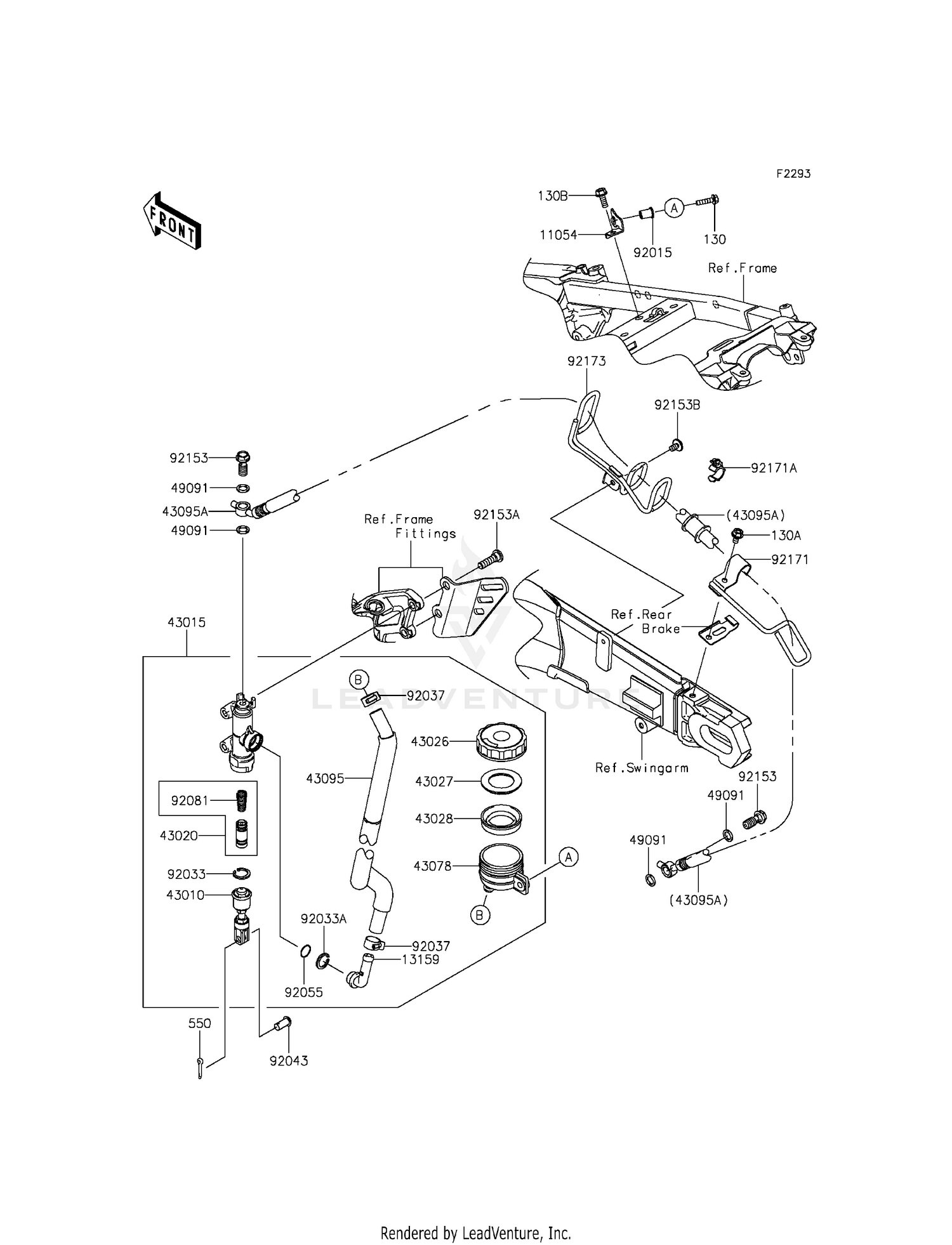 REAR MASTER CYLINDER