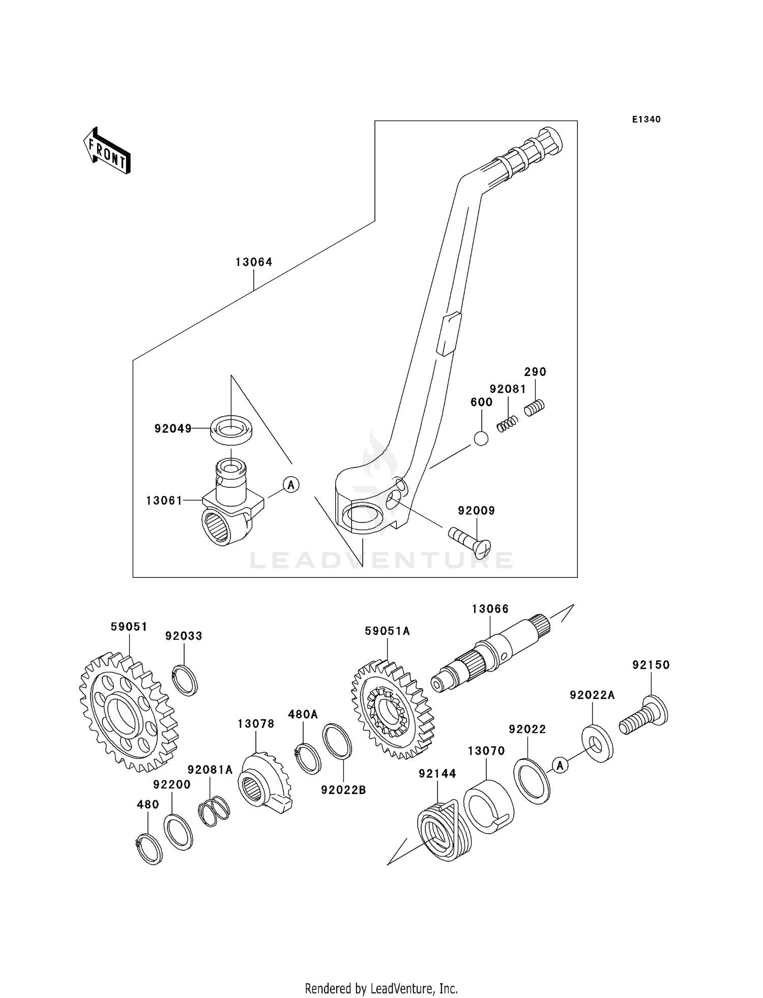KICKSTARTER MECHANISM
