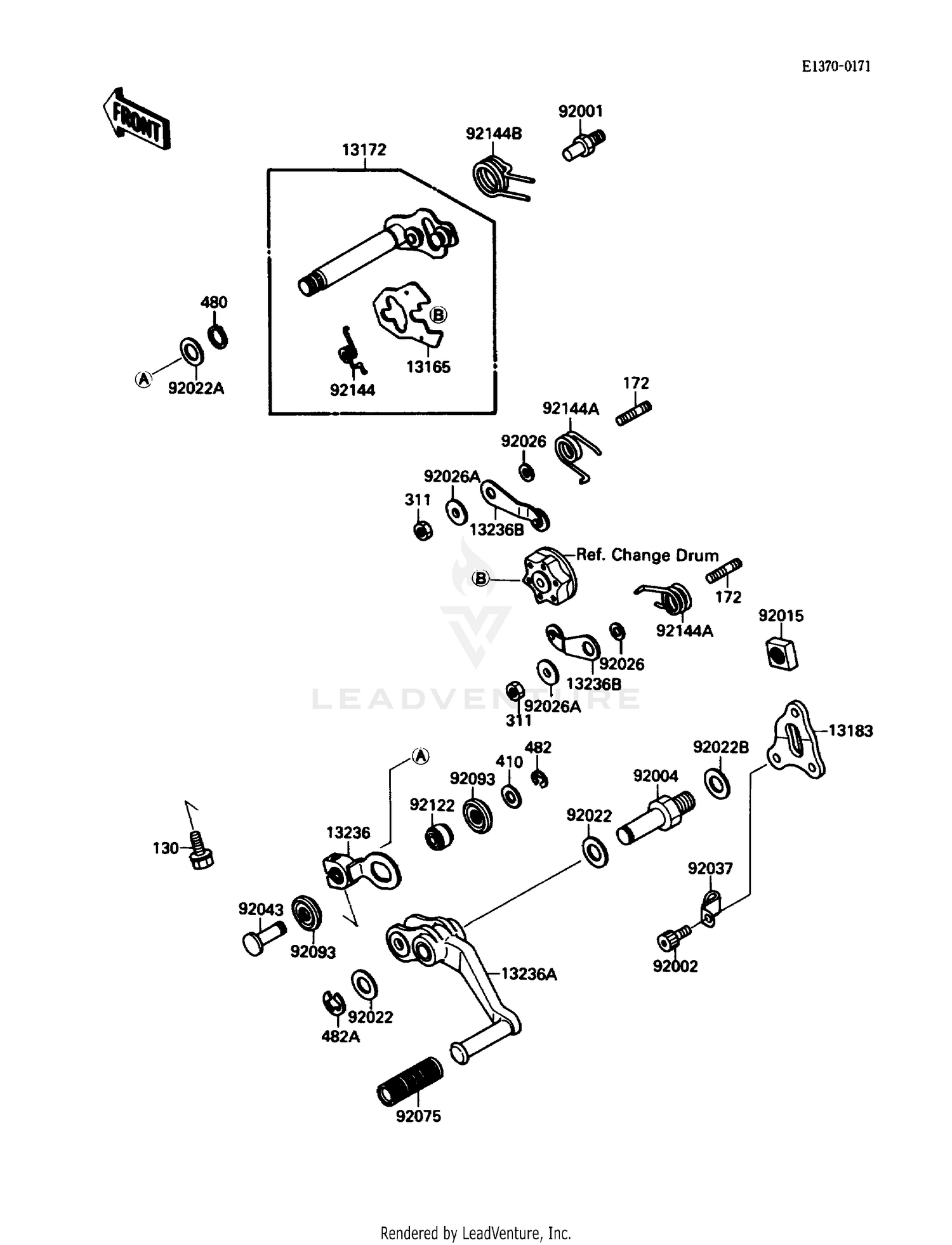 GEAR CHANGE MECHANISM
