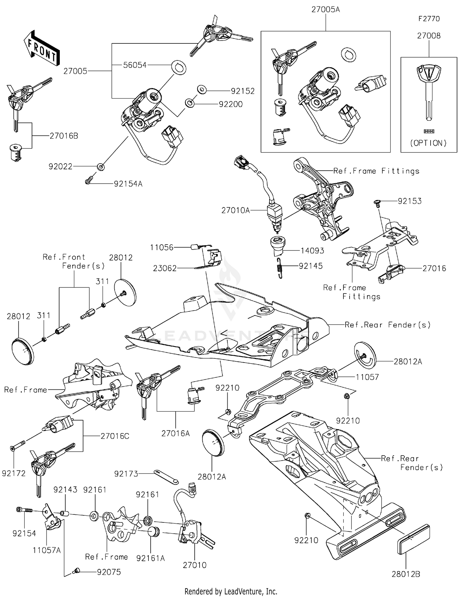 Ignition Switch/Locks/Reflectors