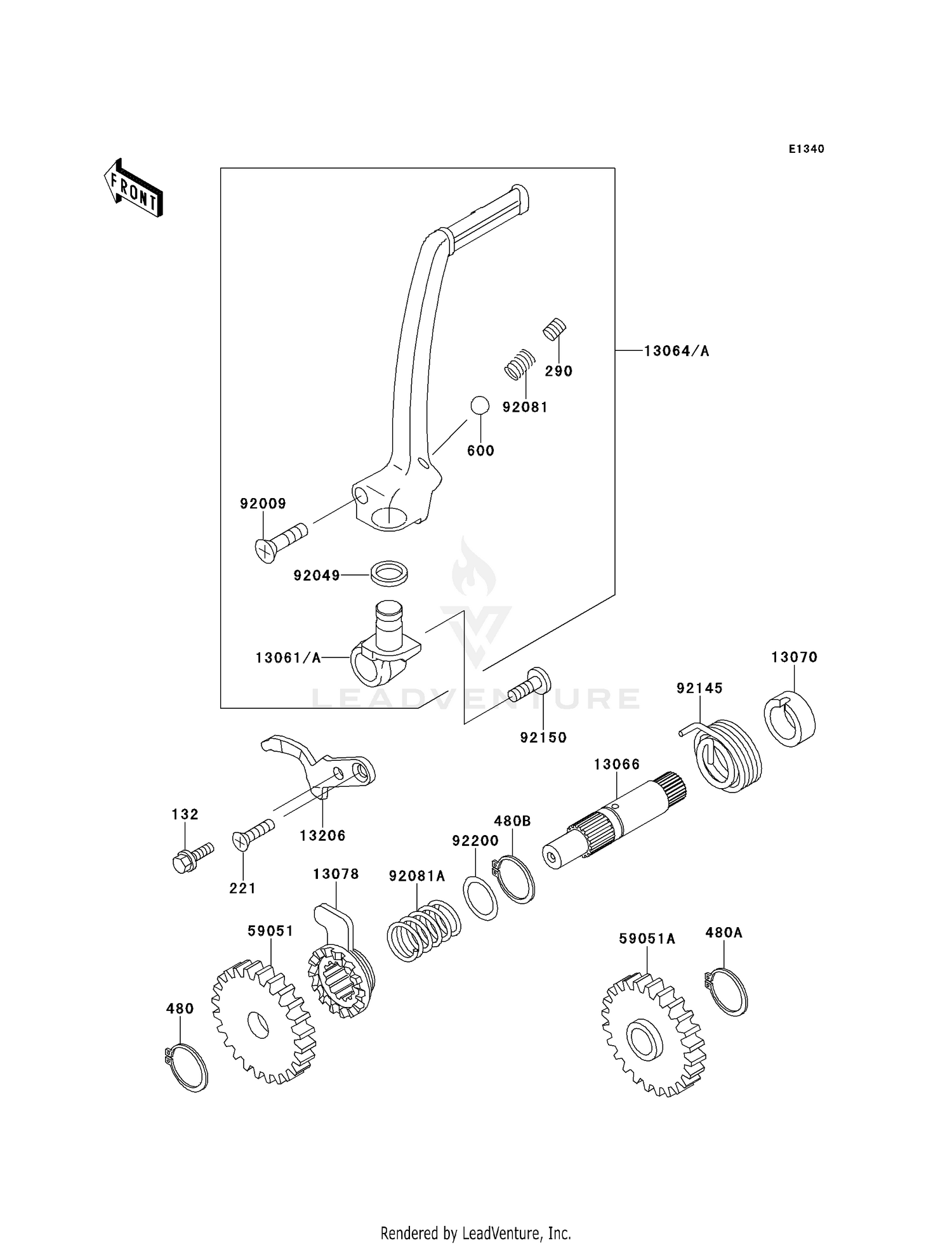 KICKSTARTER MECHANISM