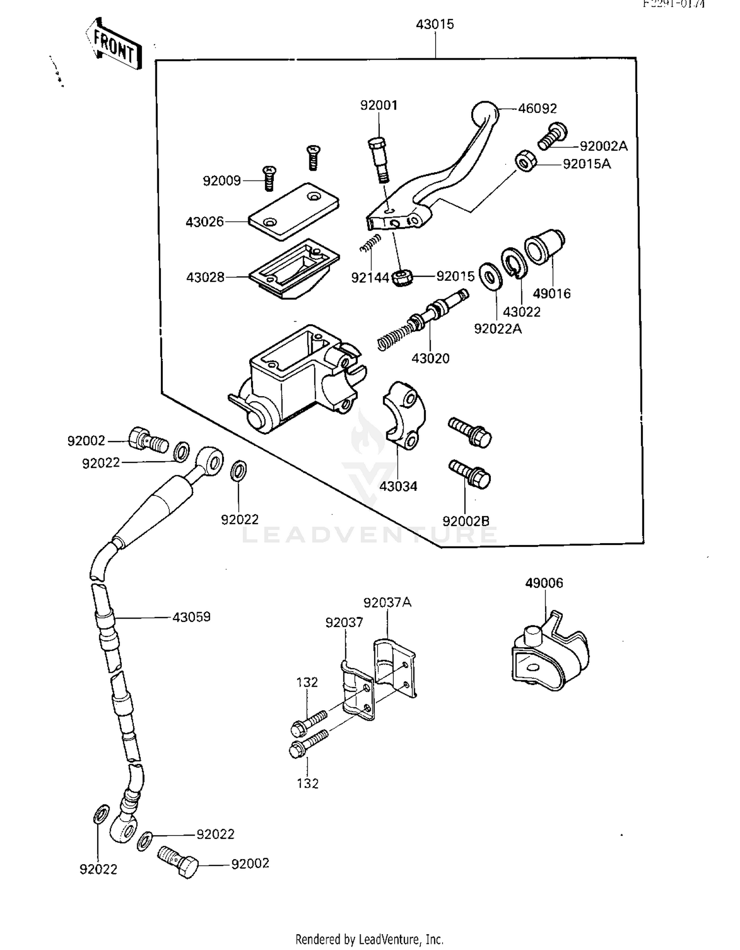 FRONT MASTER CYLINDER