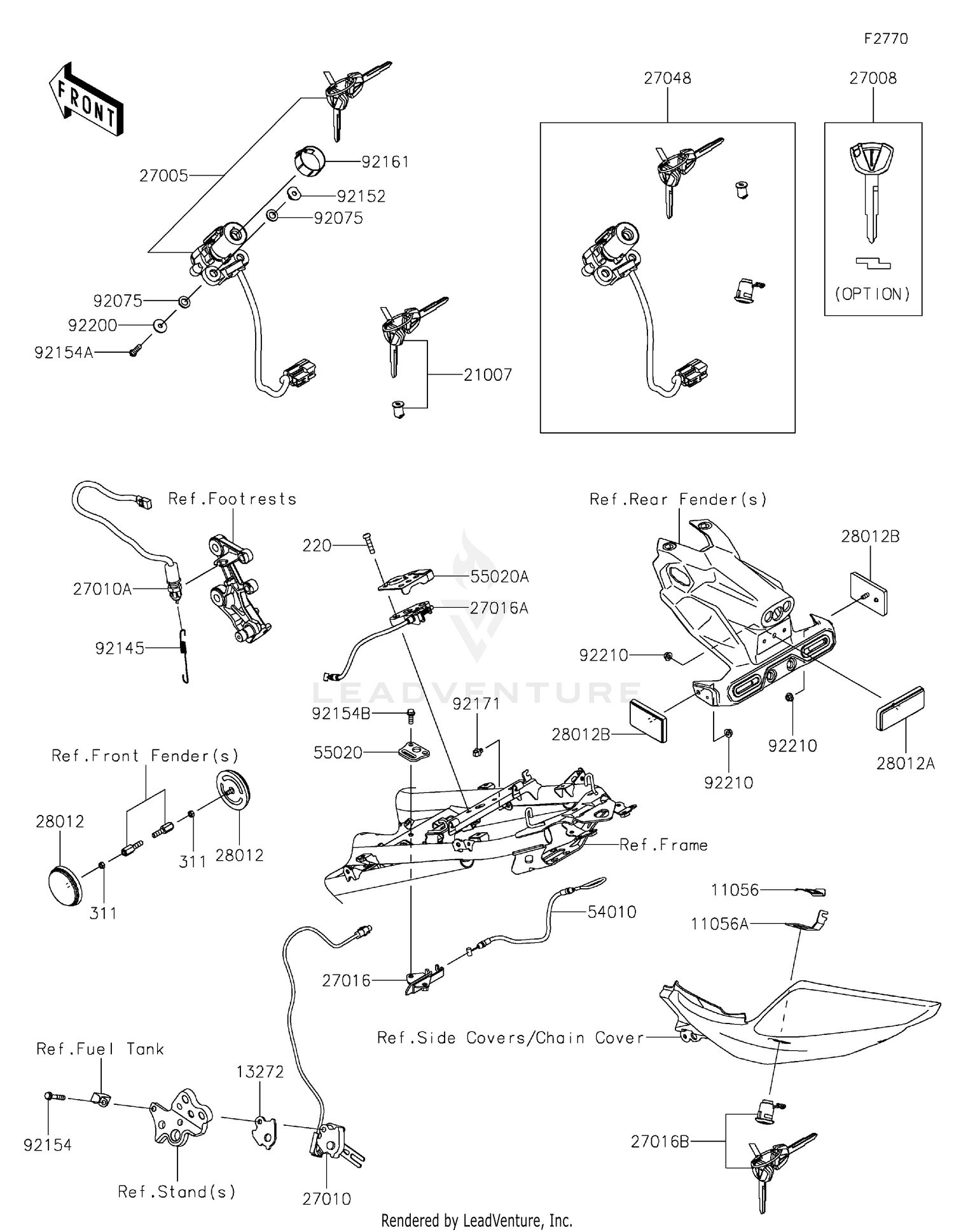 Ignition Switch/Locks/Reflectors