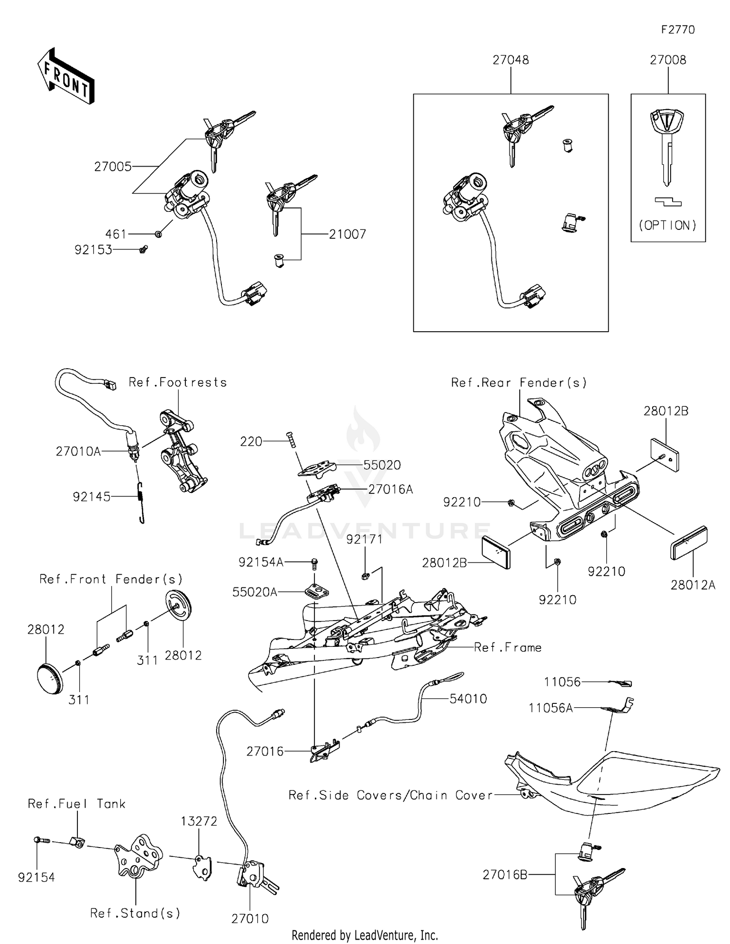 Ignition Switch/Locks/Reflectors
