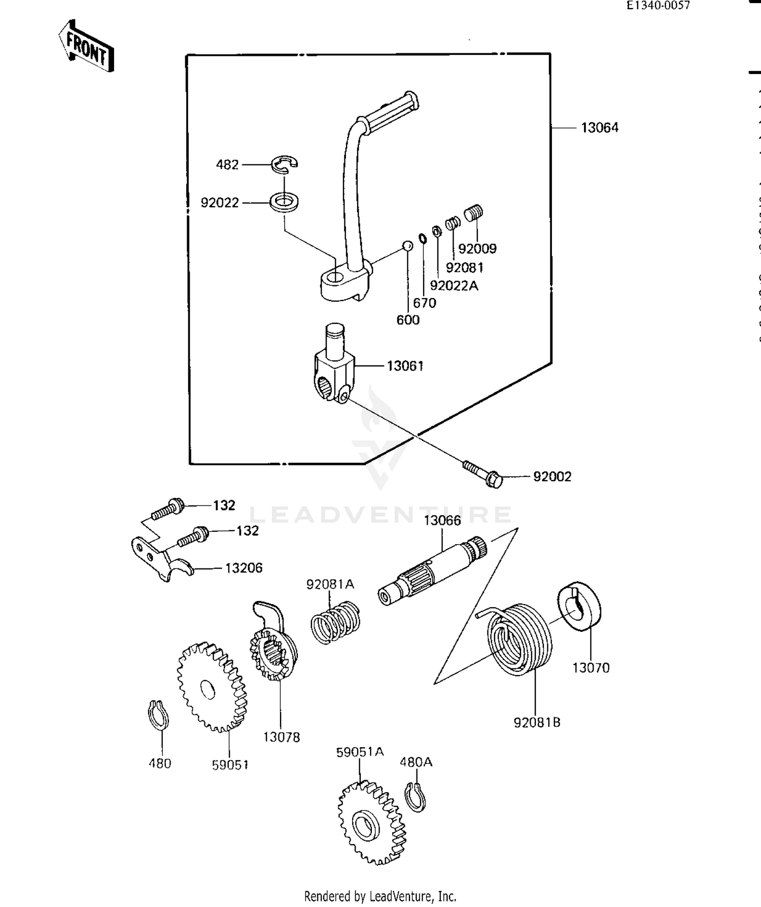 KICKSTARTER MECHANISM