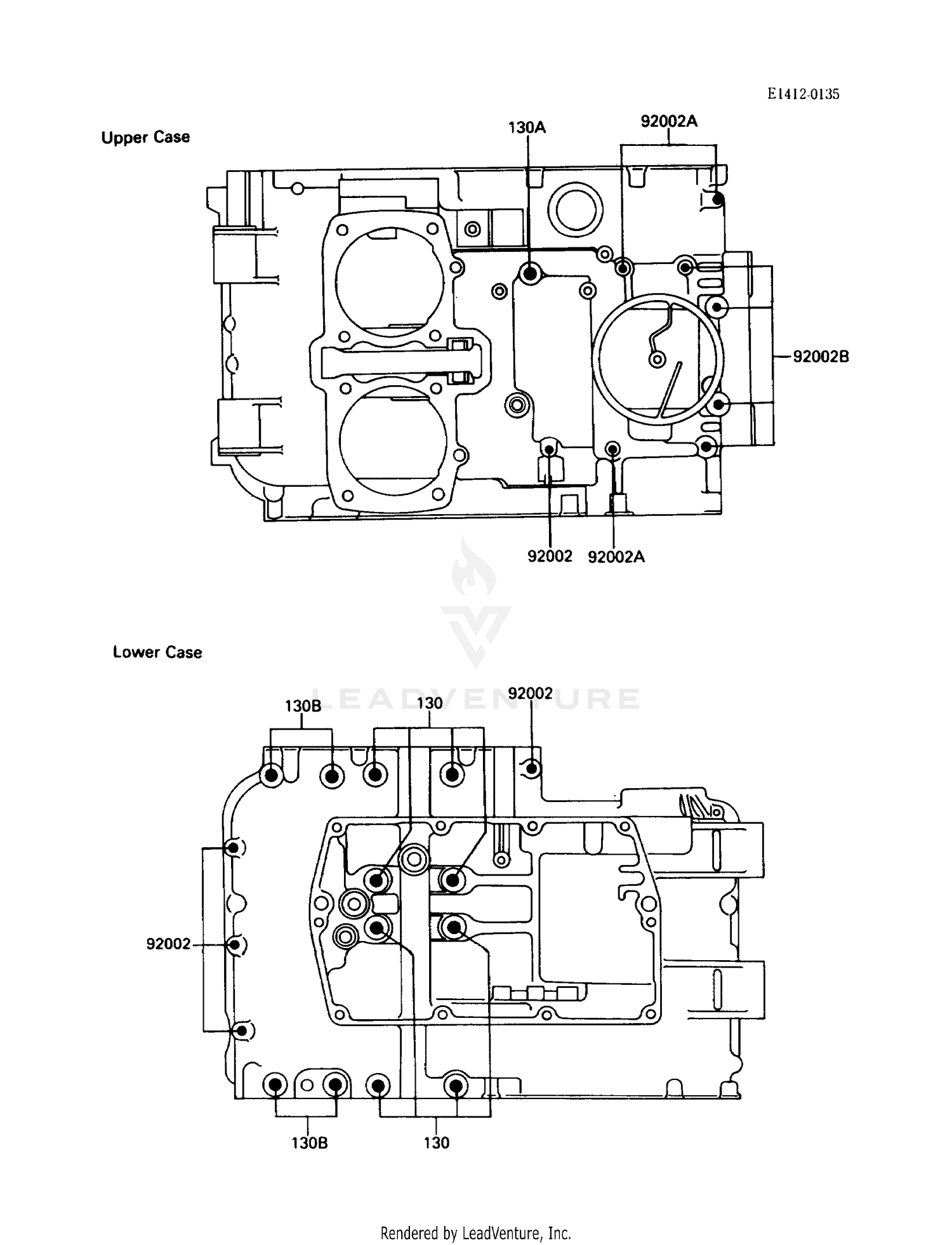 CRANKCASE BOLT PATTERN