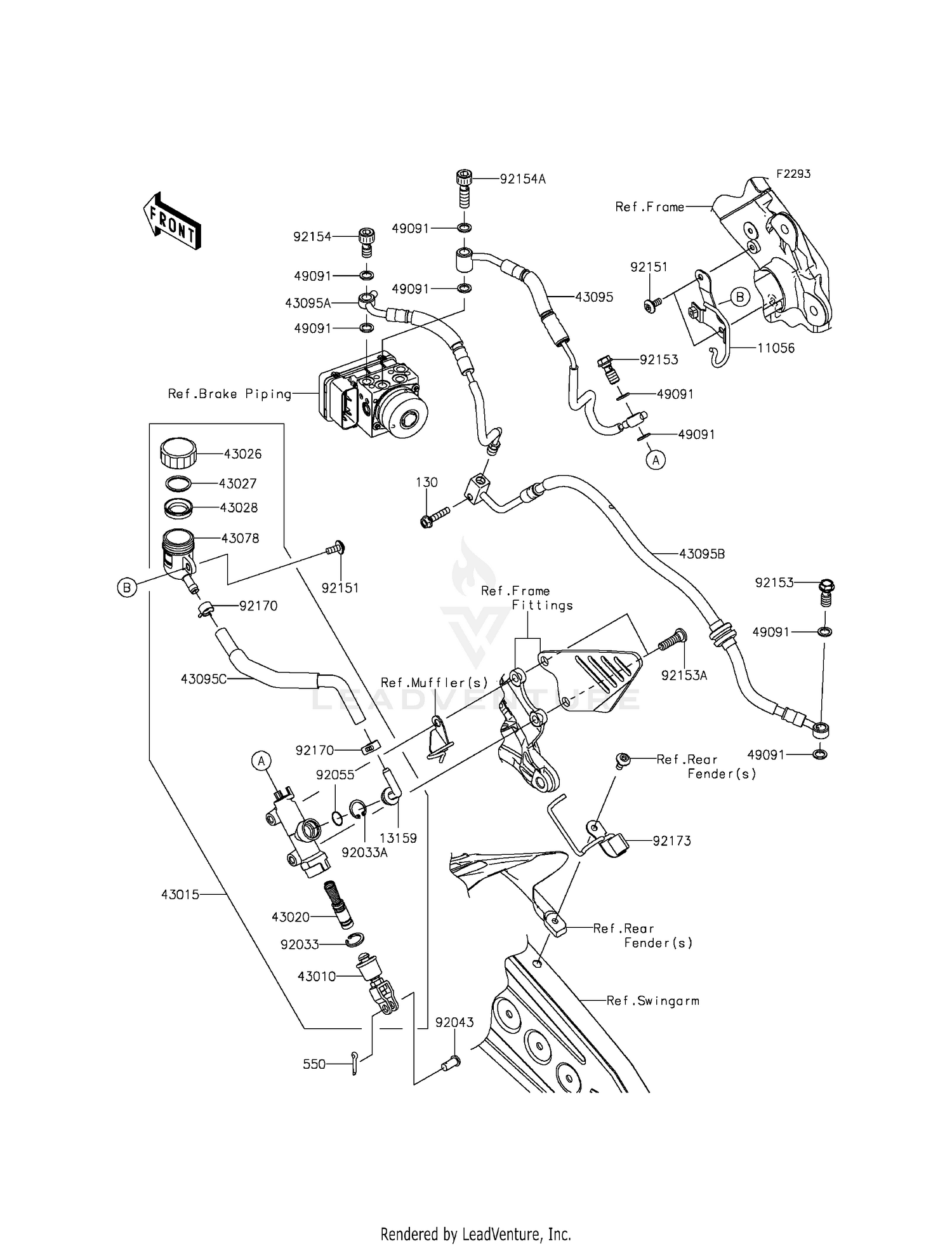 REAR MASTER CYLINDER