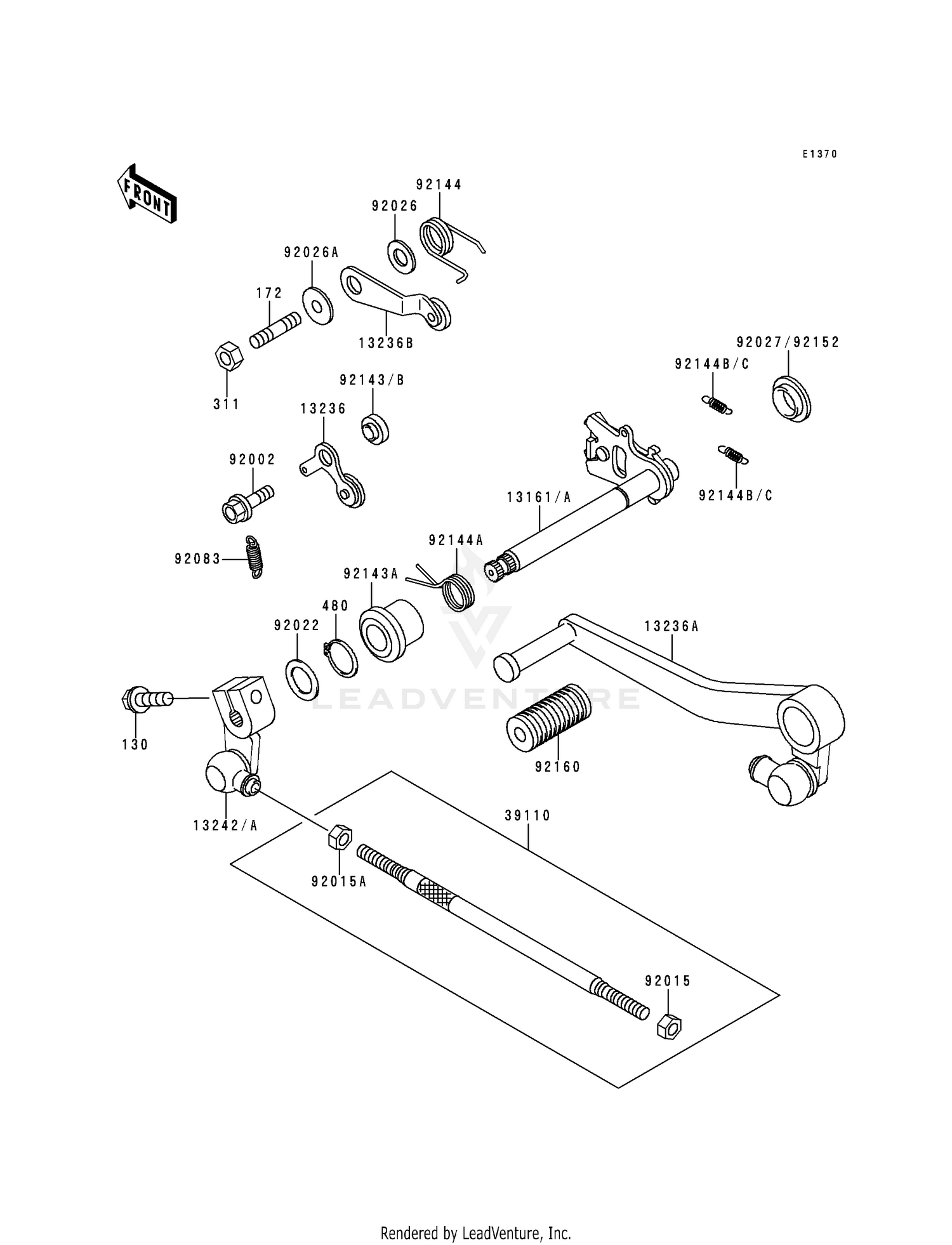 GEAR CHANGE MECHANISM