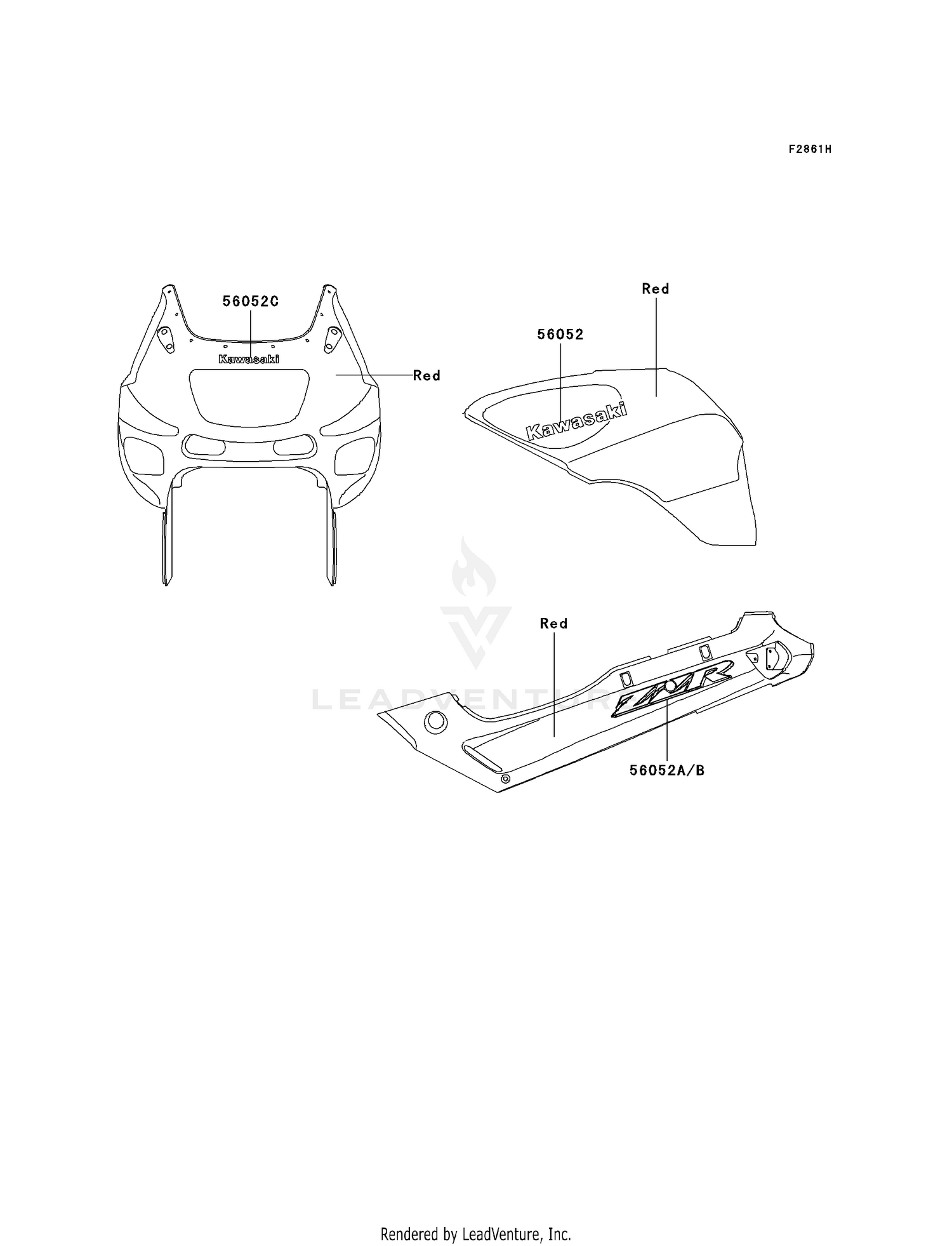 DECALS (RED)(E12)(CA,US)