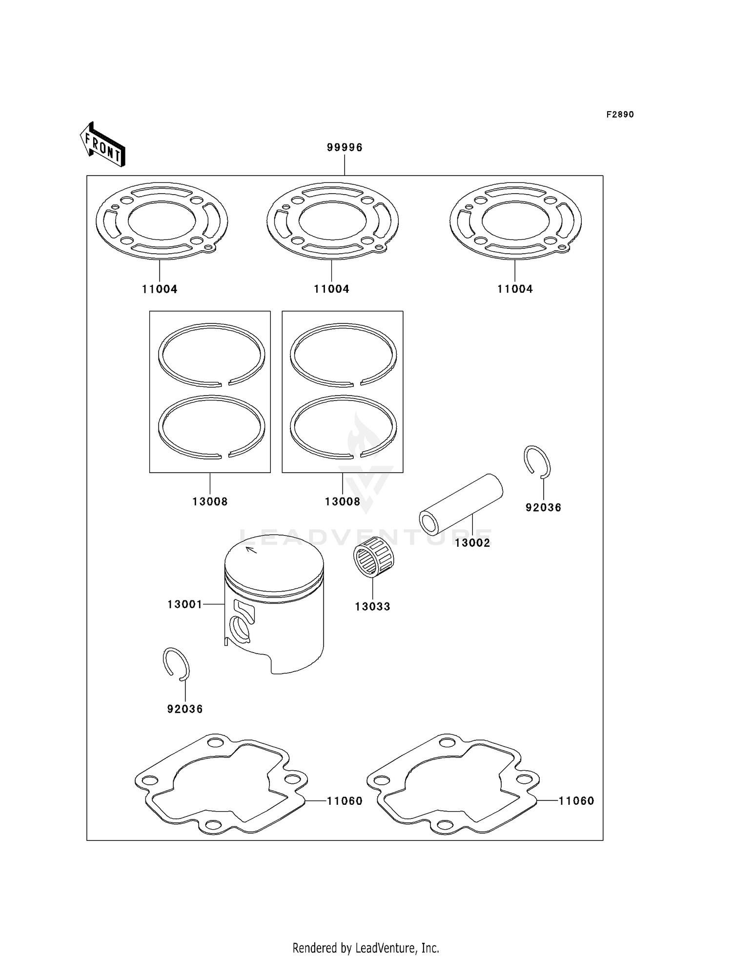 OPTIONAL PARTS (TOP END KIT)