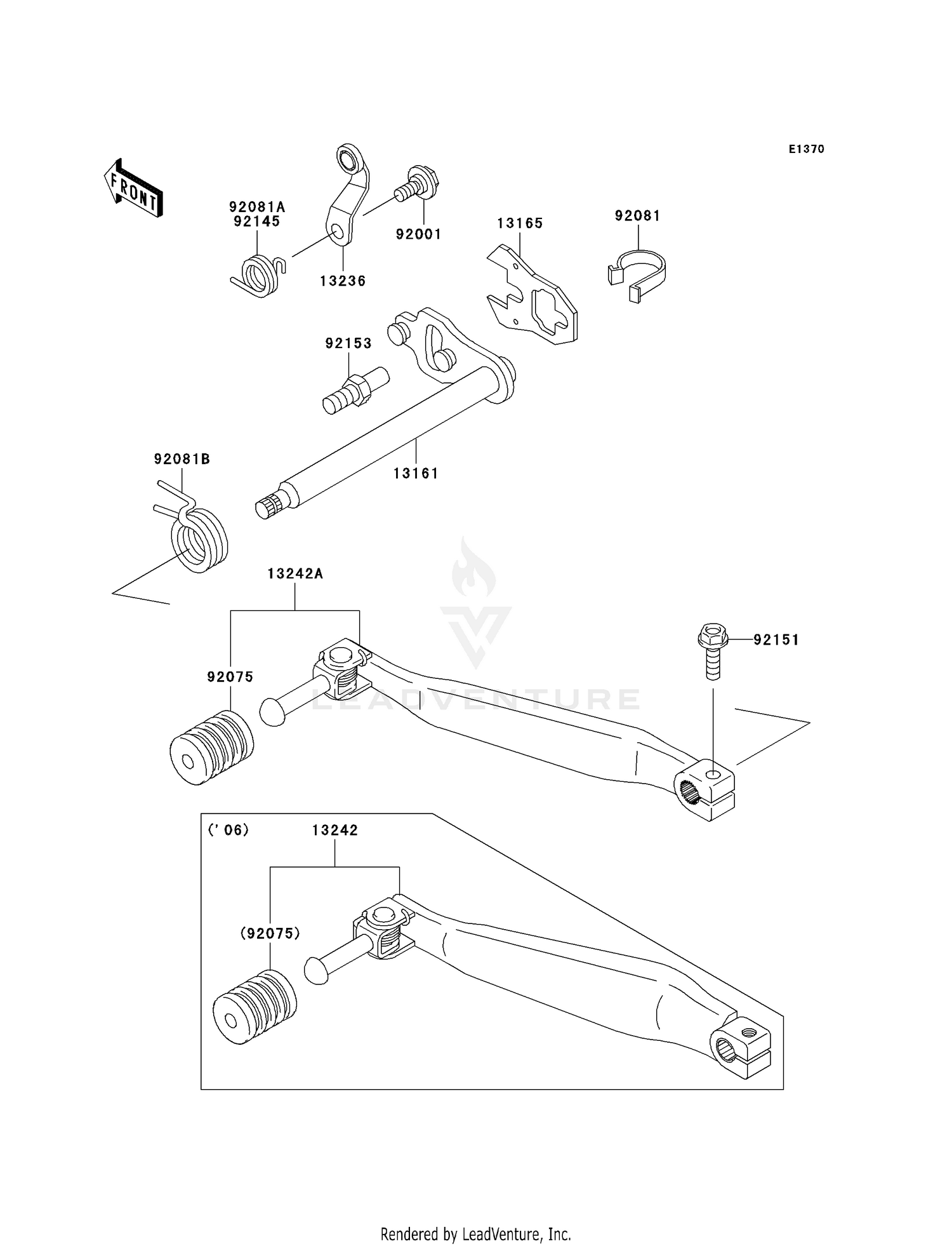 GEAR CHANGE MECHANISM