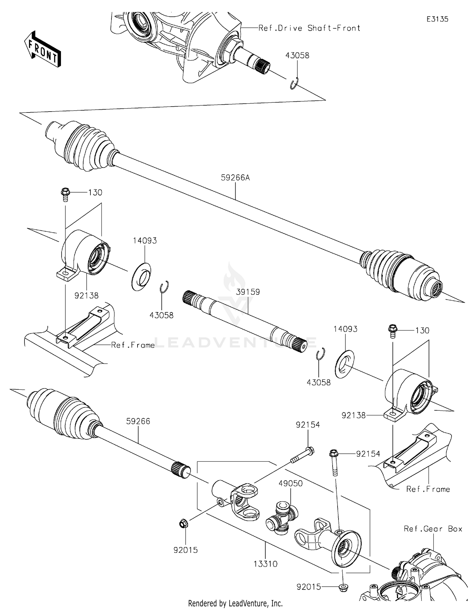 Drive Shaft-Propeller