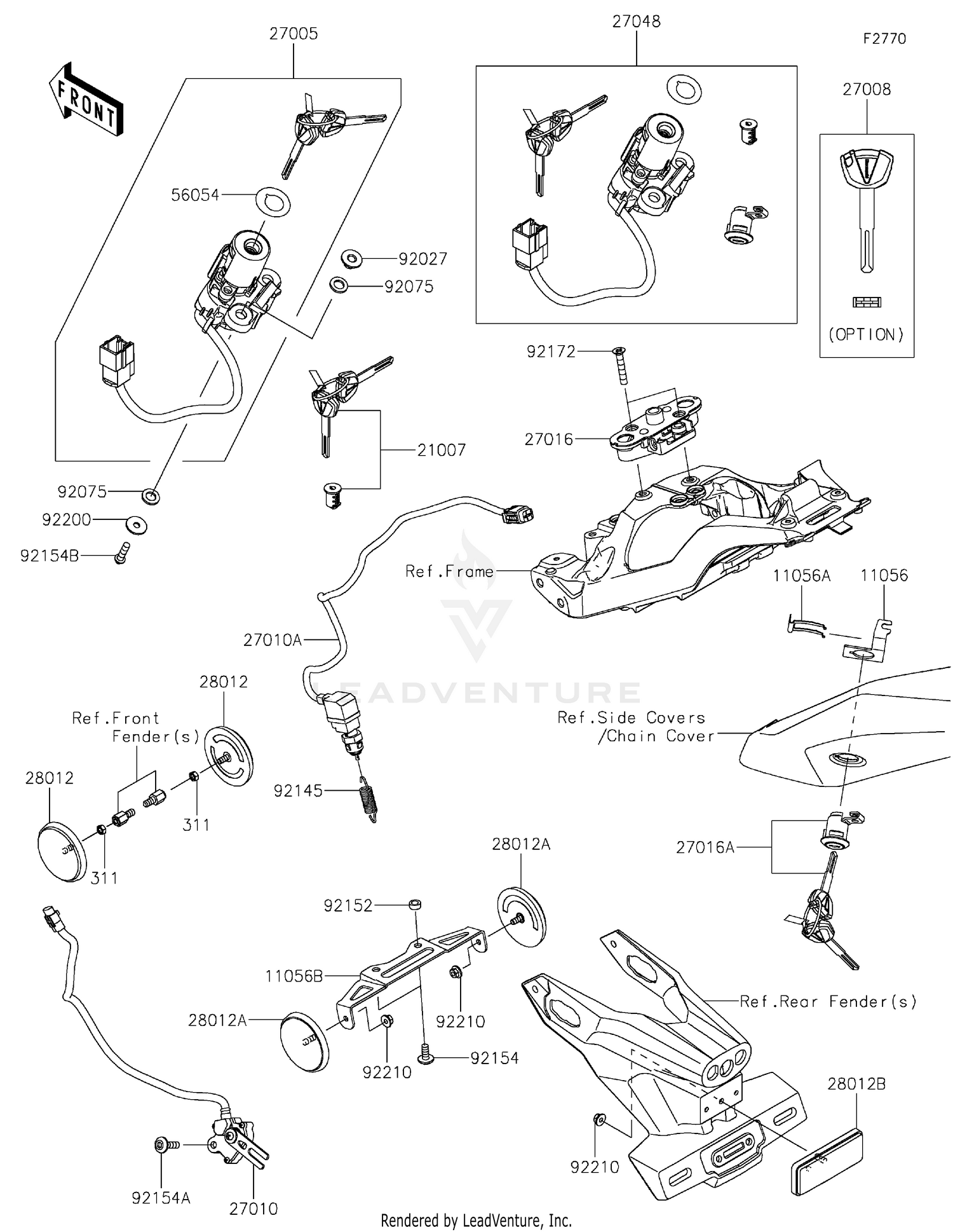 Ignition Switch/Locks/Reflectors