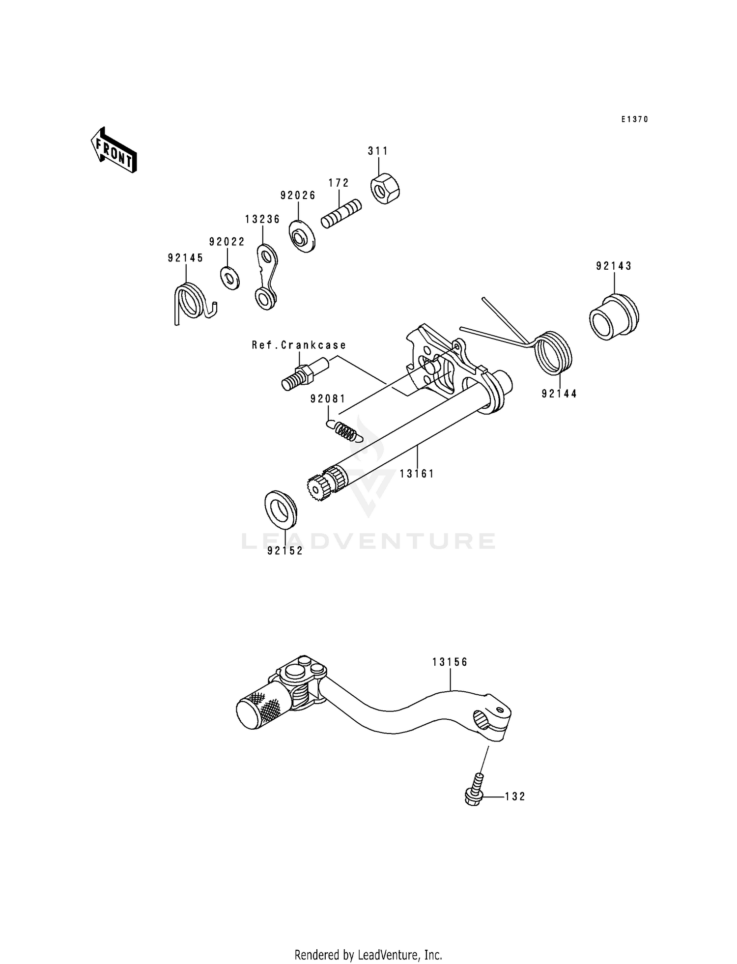 GEAR CHANGE MECHANISM