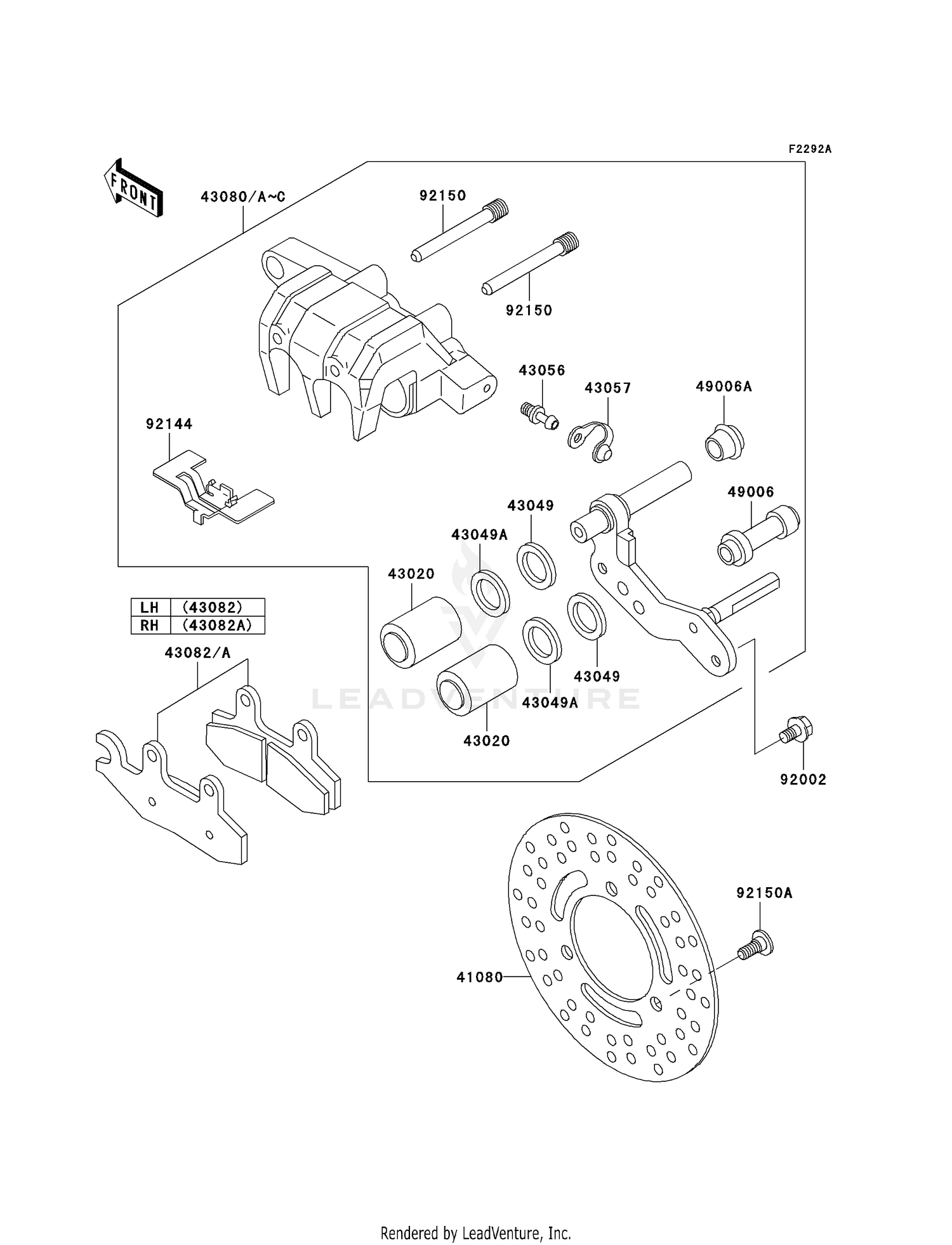 FRONT BRAKE (C16/C17)