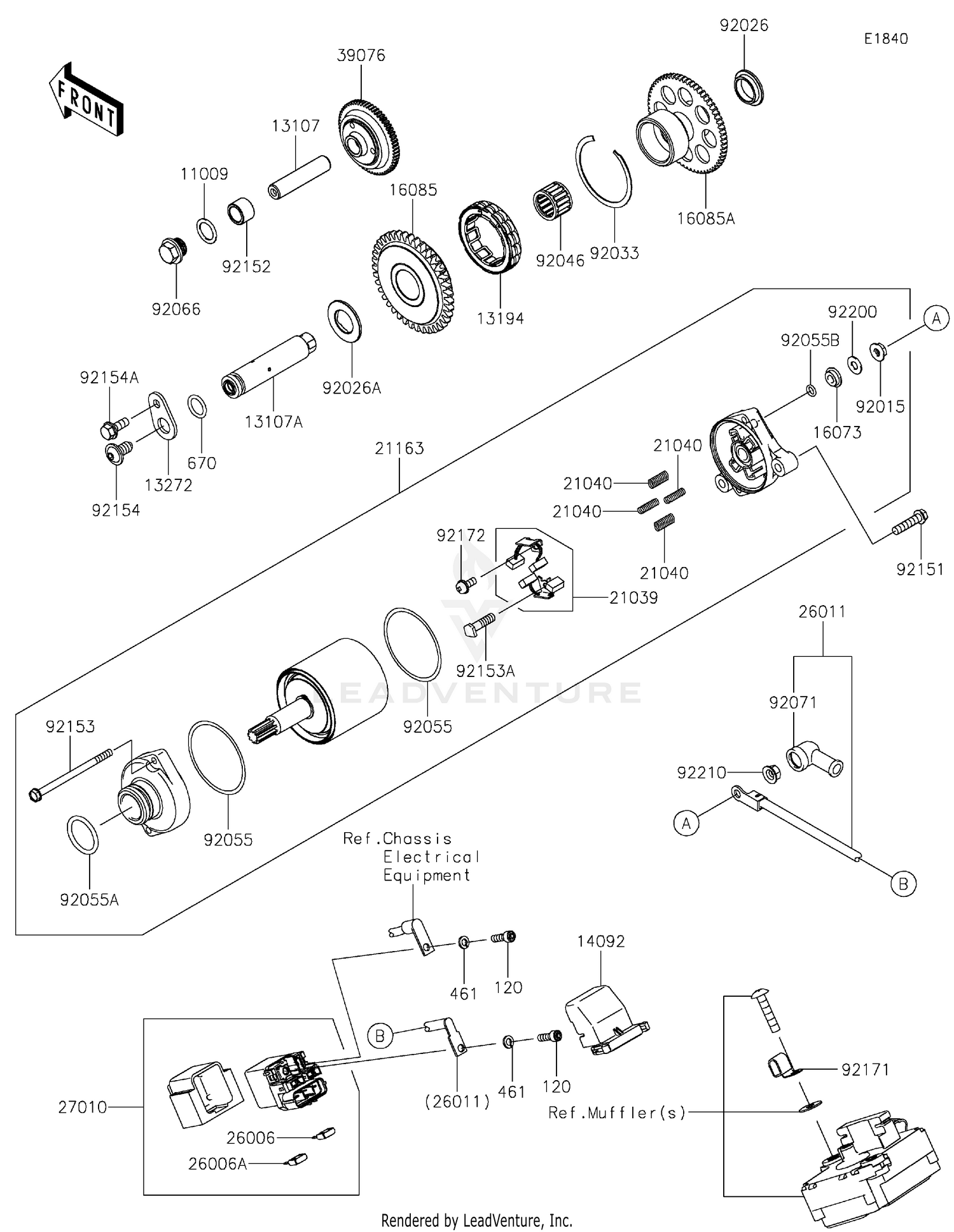 Shop OEM 2025 Kawasaki NINJA ZX-10R Motorcycle Parts | MotoSport