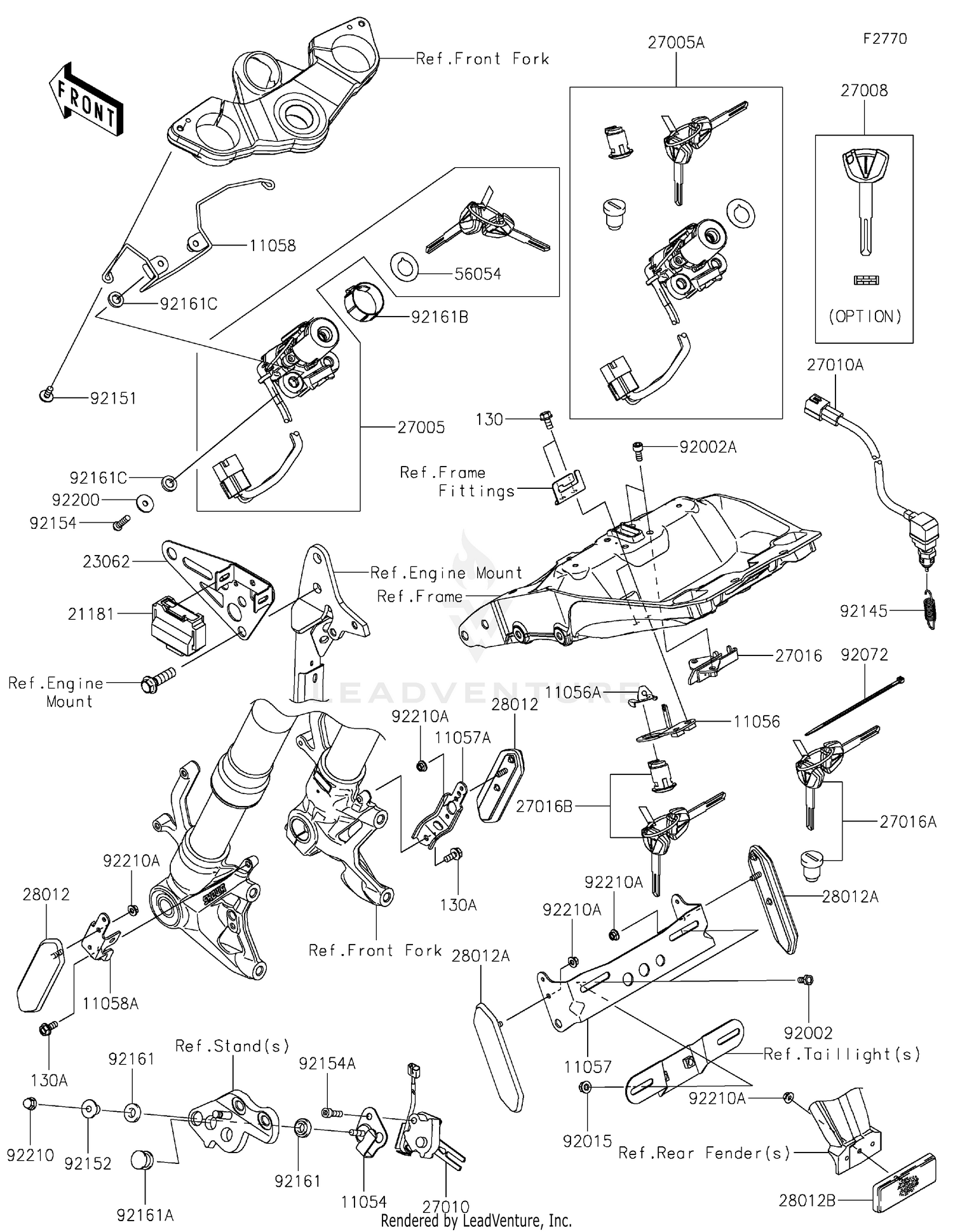 Ignition Switch/Locks/Reflectors