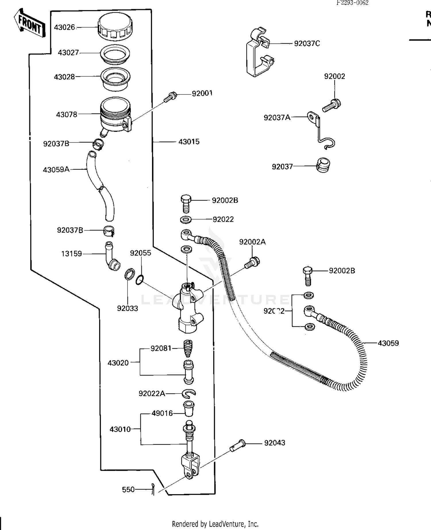 REAR MASTER CYLINDER
