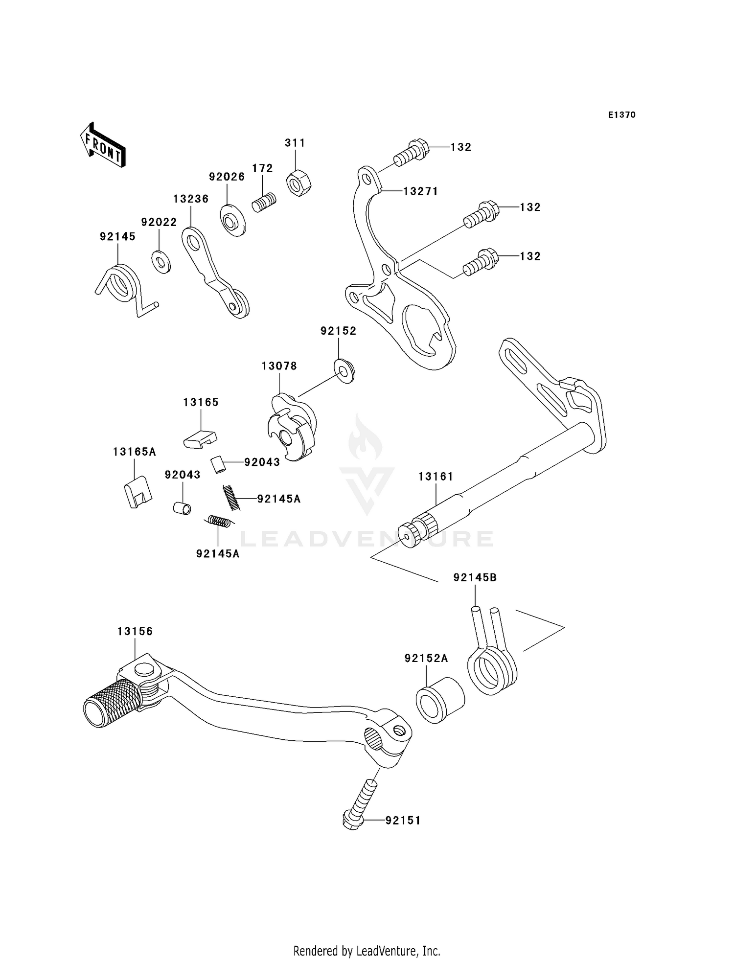 GEAR CHANGE MECHANISM
