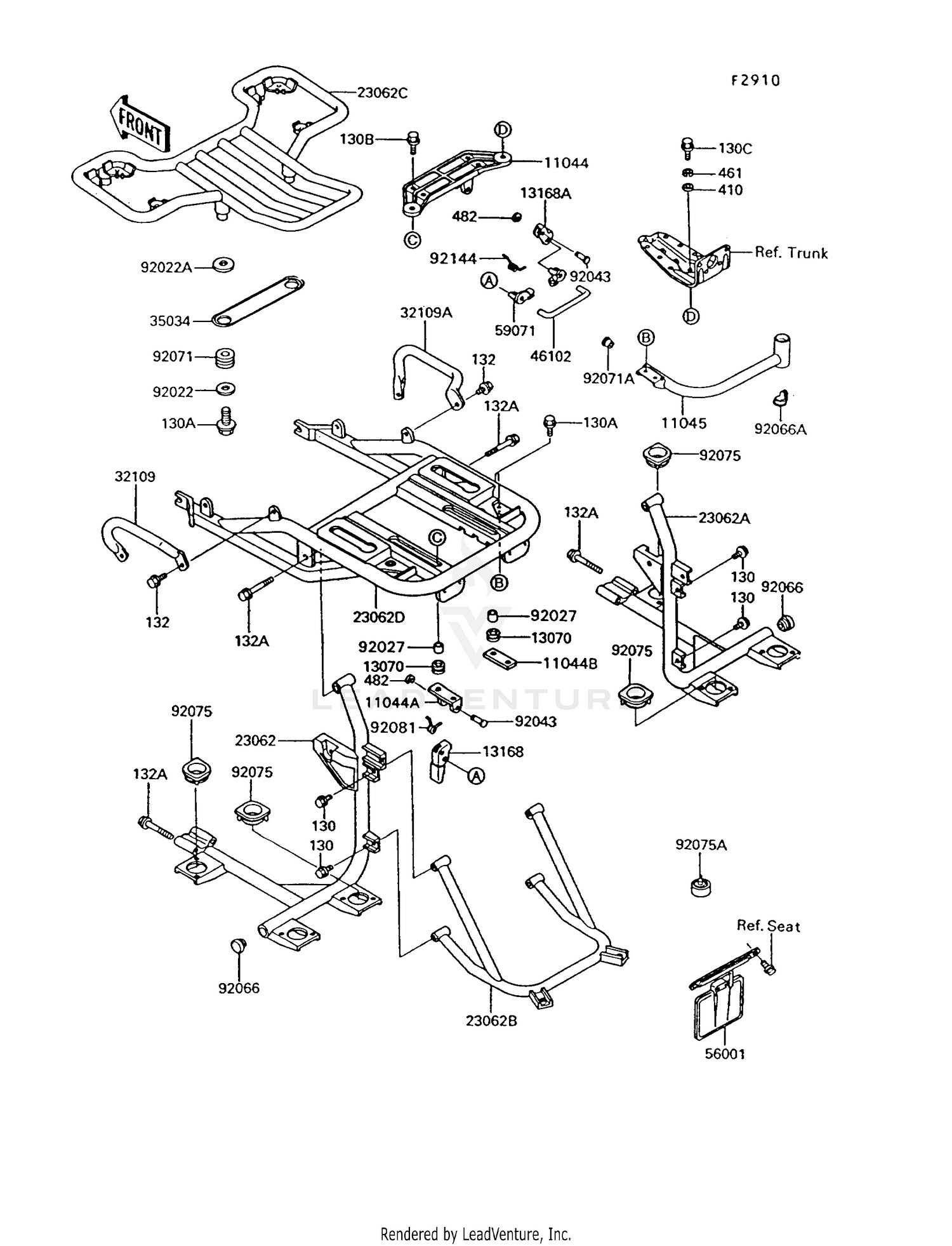 ACCESSORY (TRUNK BRACKET)