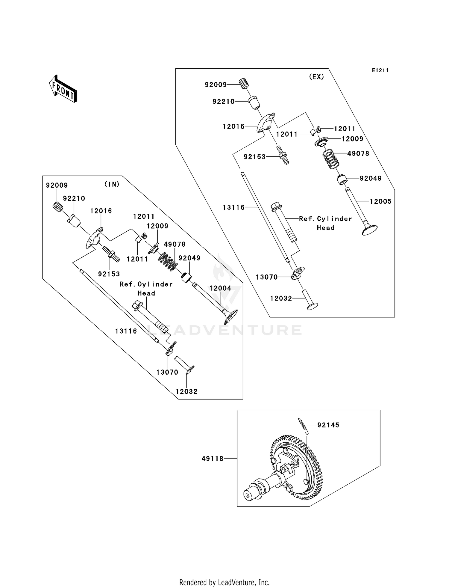 VALVE(S)/CAMSHAFT(S)