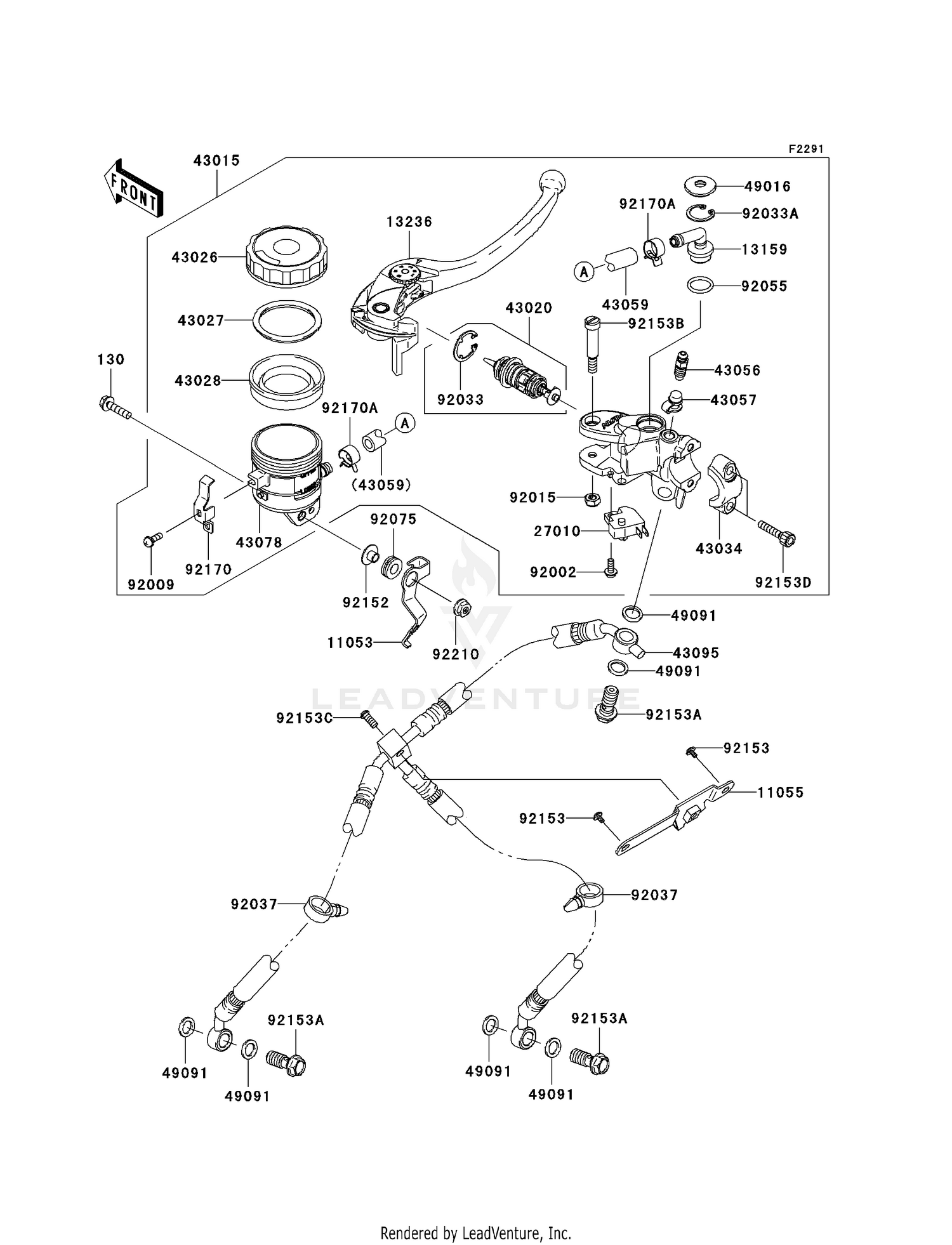 FRONT MASTER CYLINDER