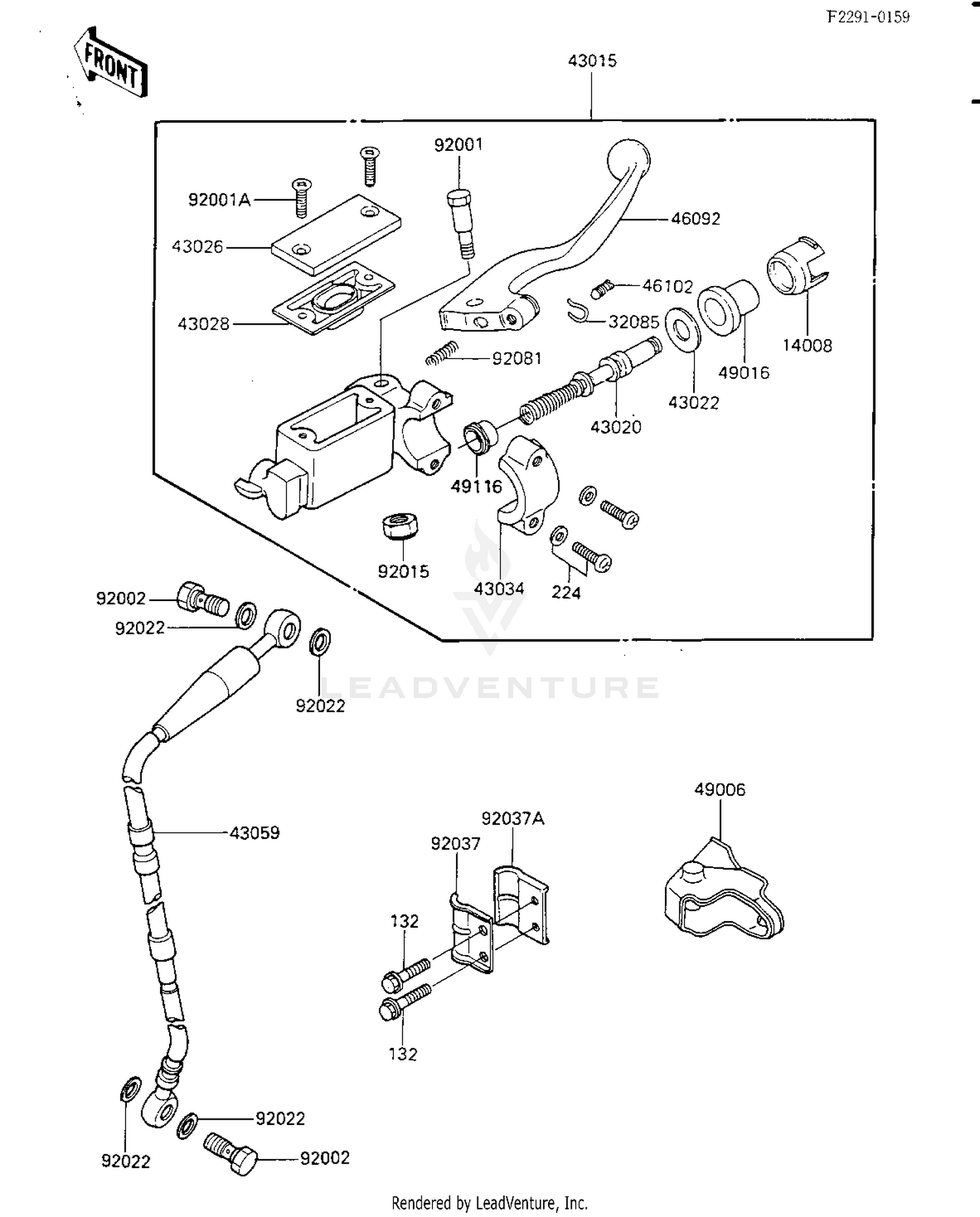 FRONT MASTER CYLINDER