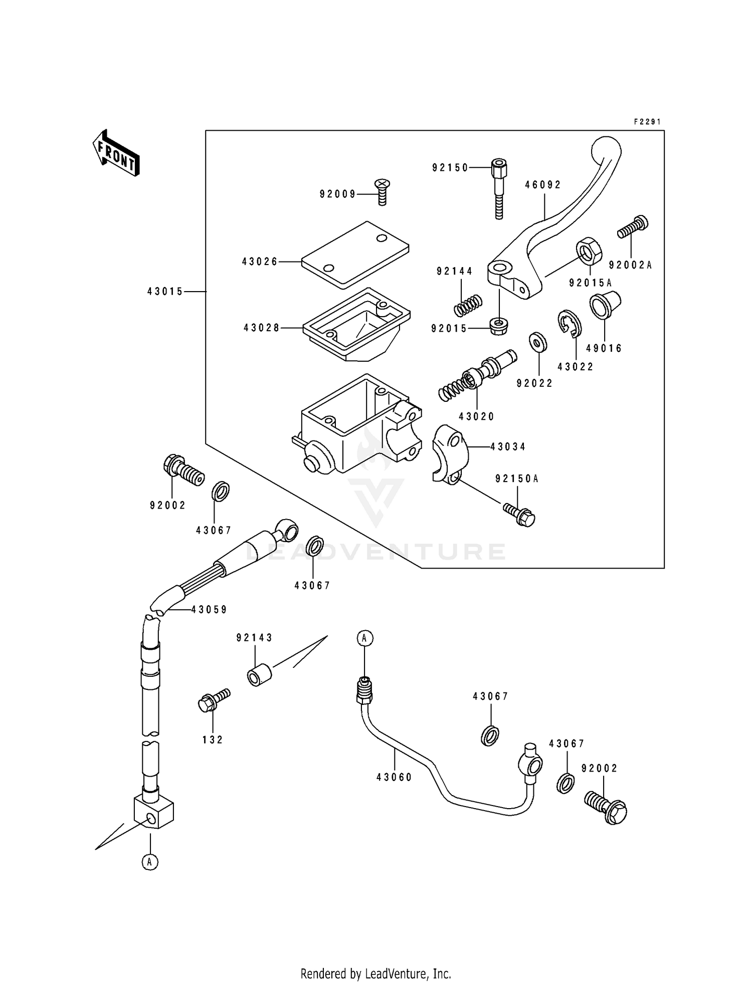 FRONT MASTER CYLINDER