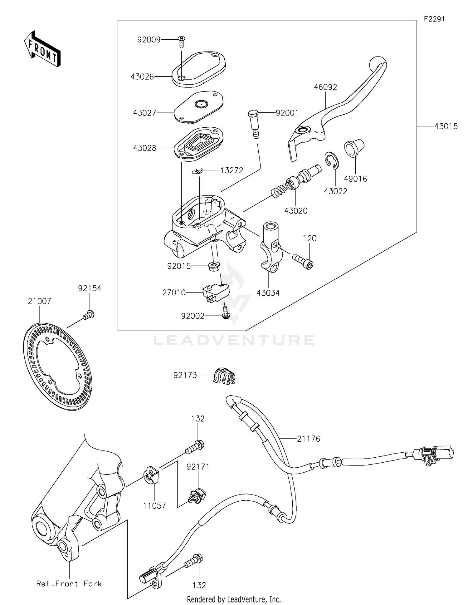 Front Master Cylinder