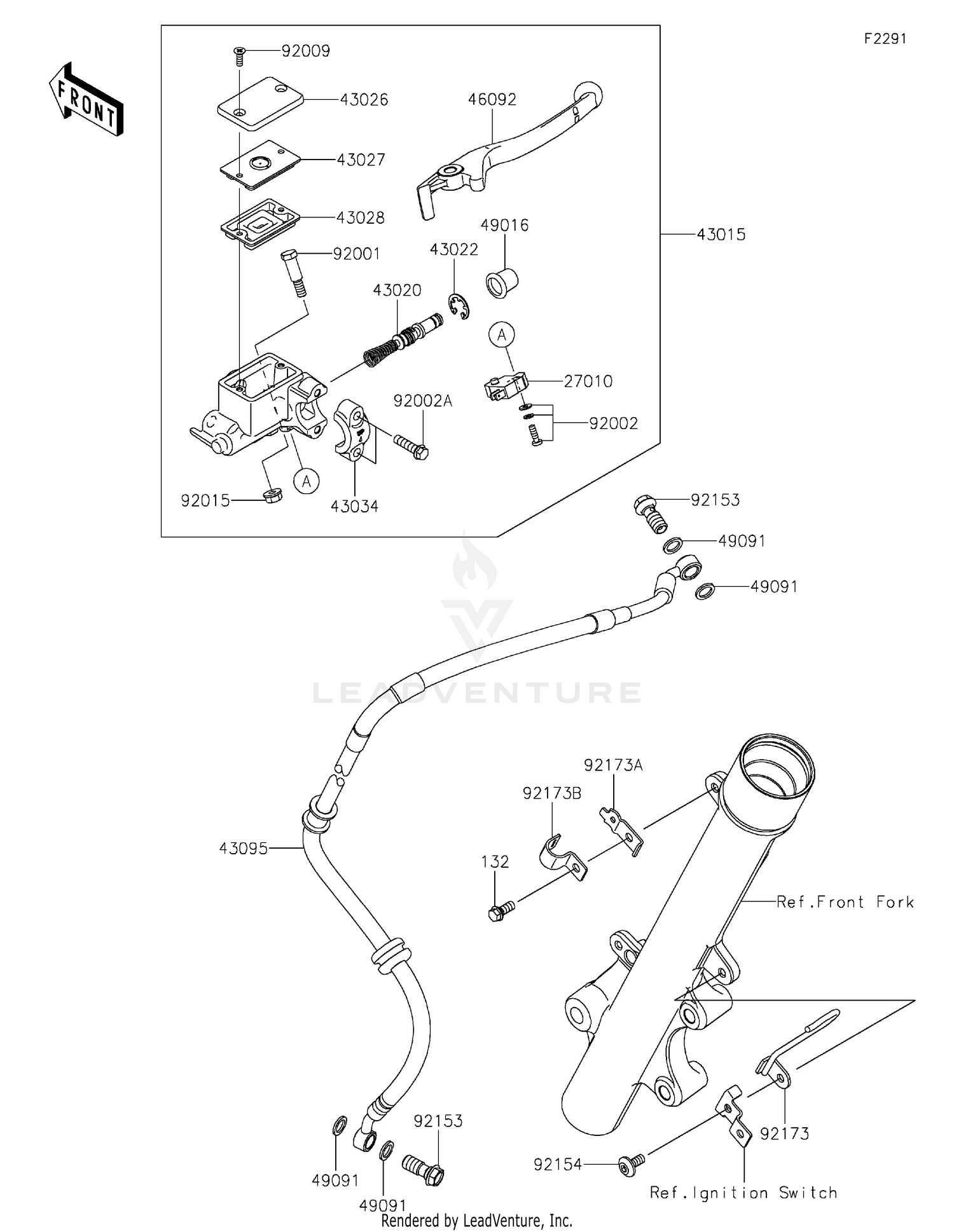 Front Master Cylinder