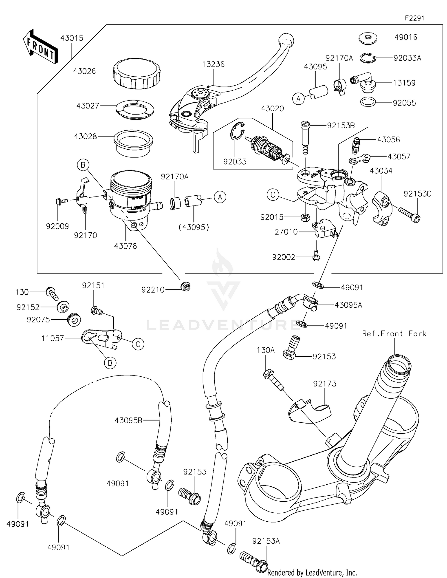 Front Master Cylinder