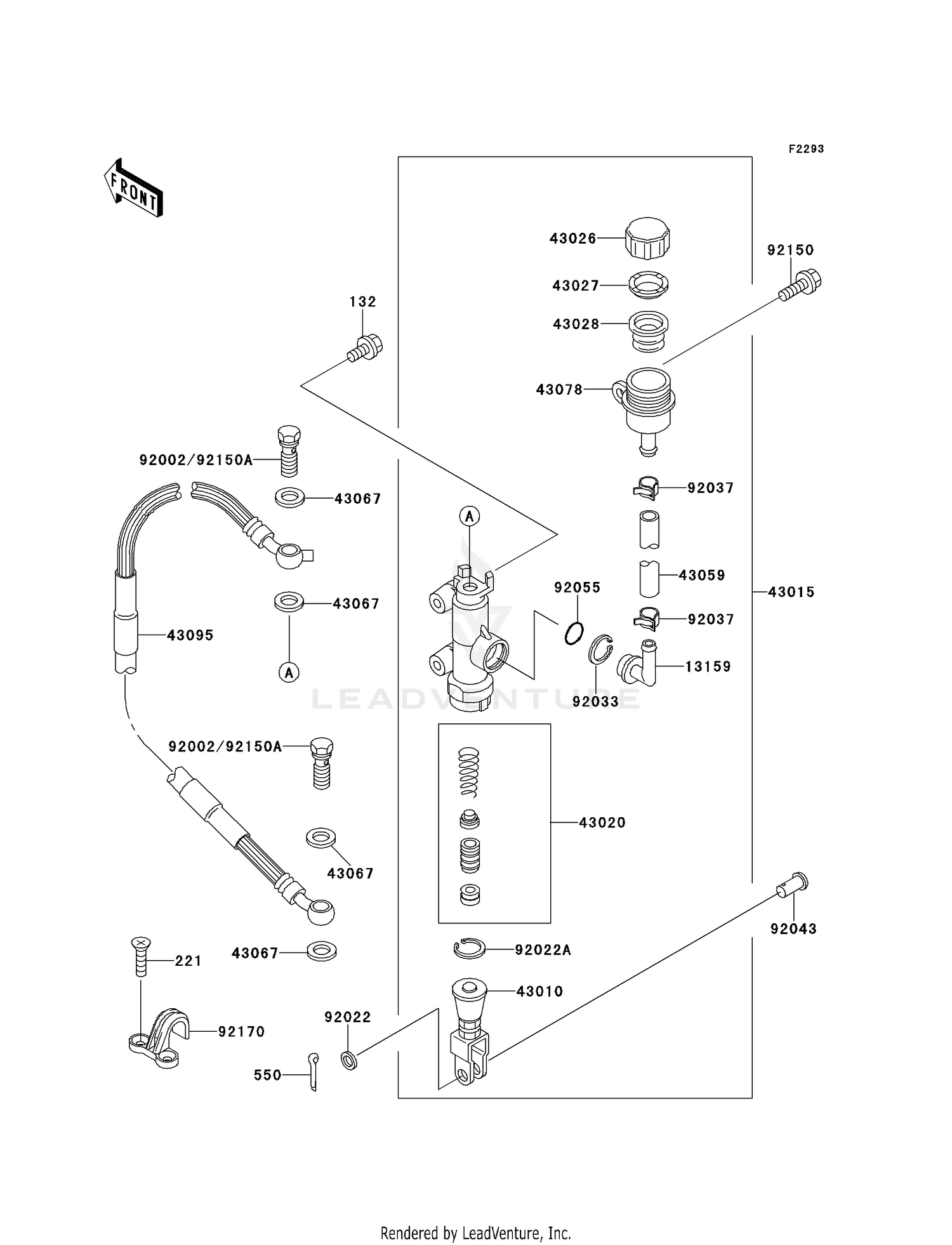 REAR MASTER CYLINDER