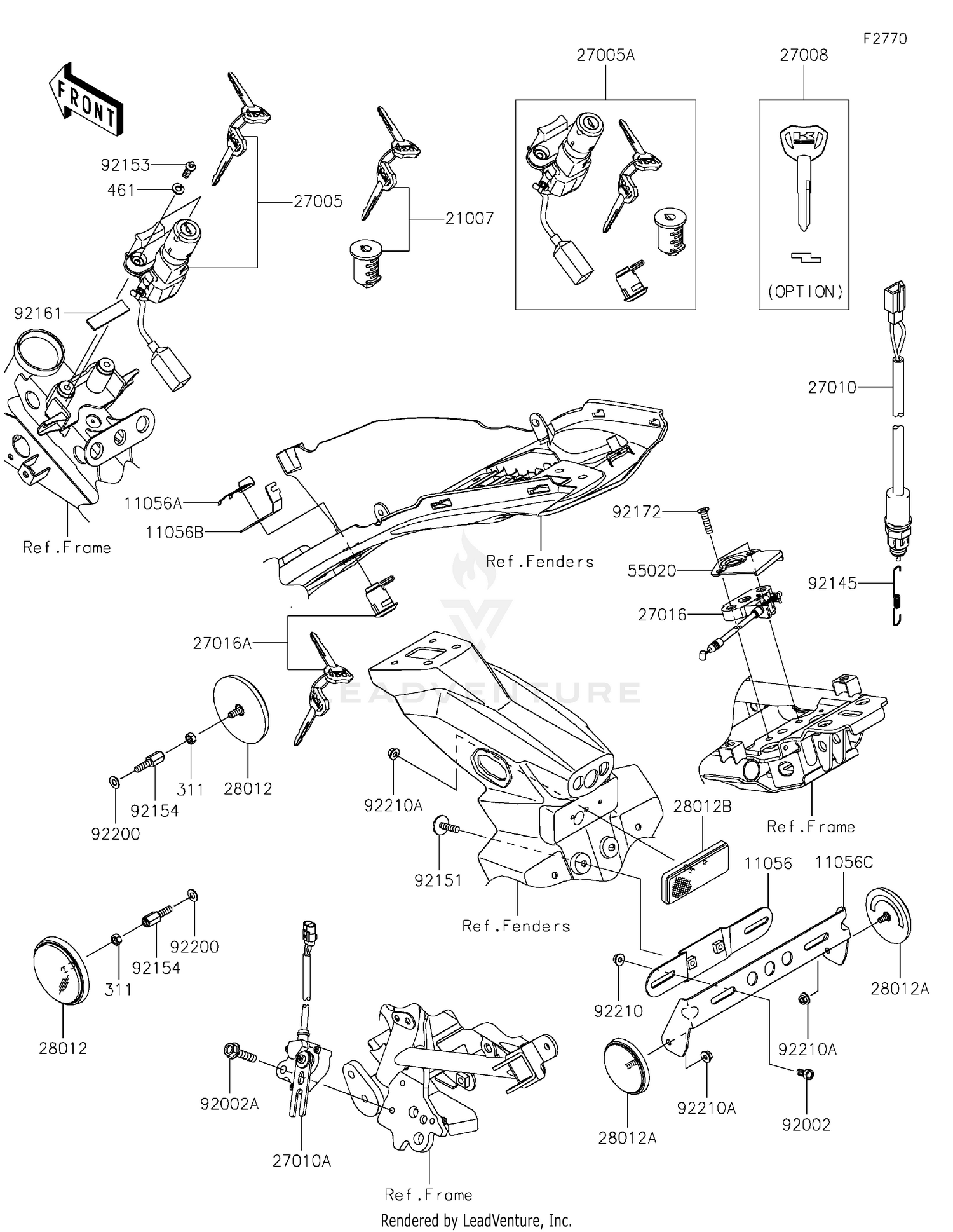 Ignition Switch/Locks/Reflectors