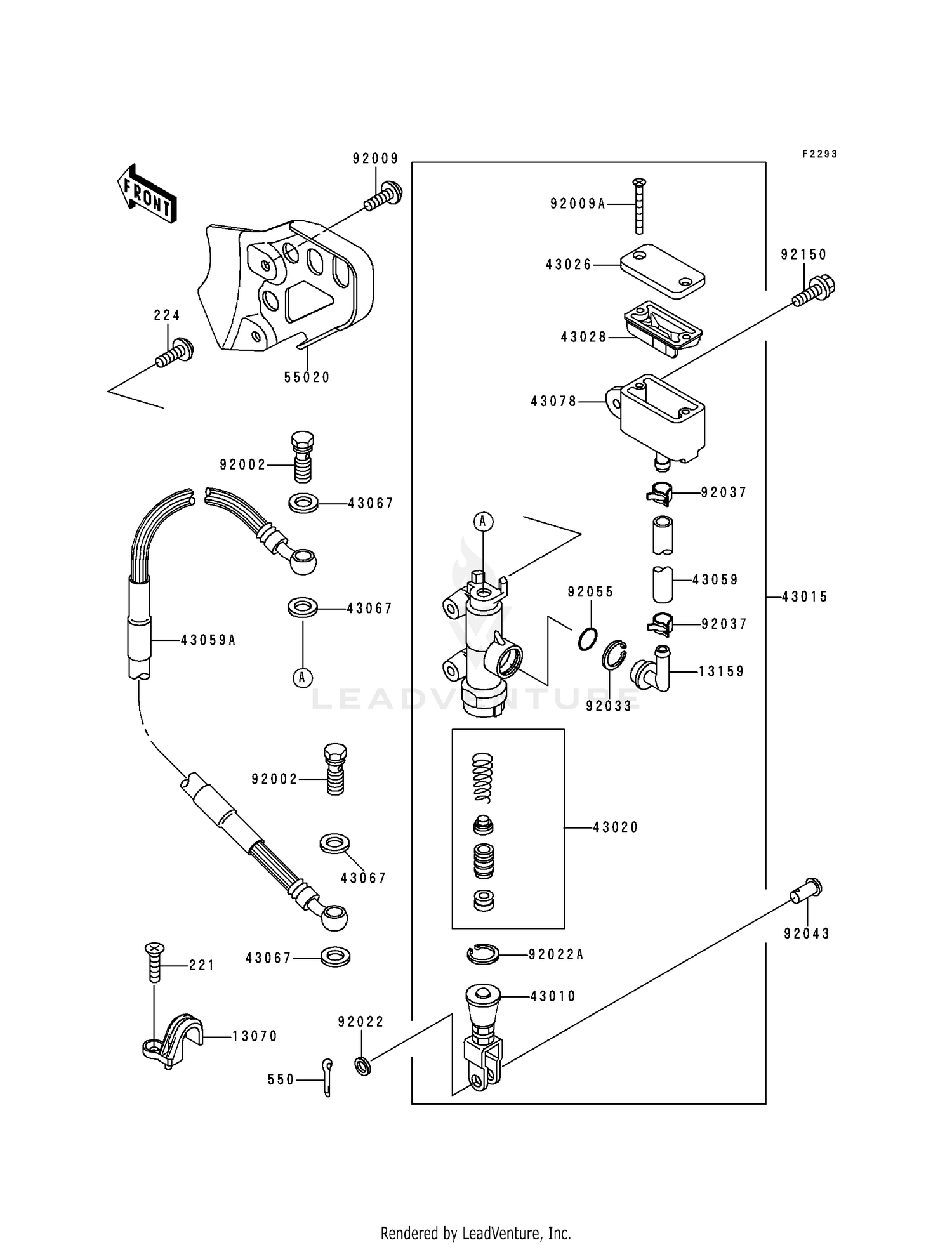 REAR MASTER CYLINDER
