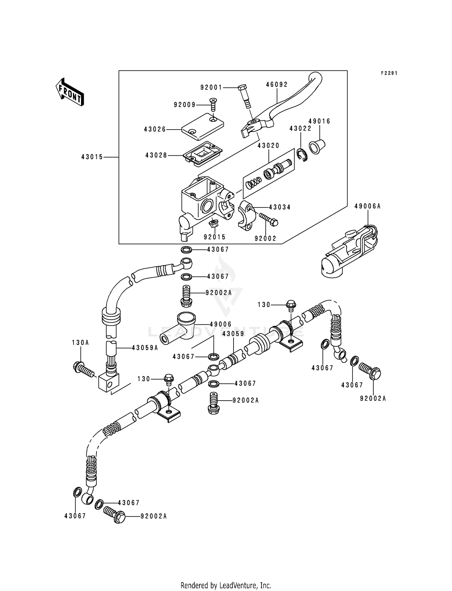 FRONT MASTER CYLINDER