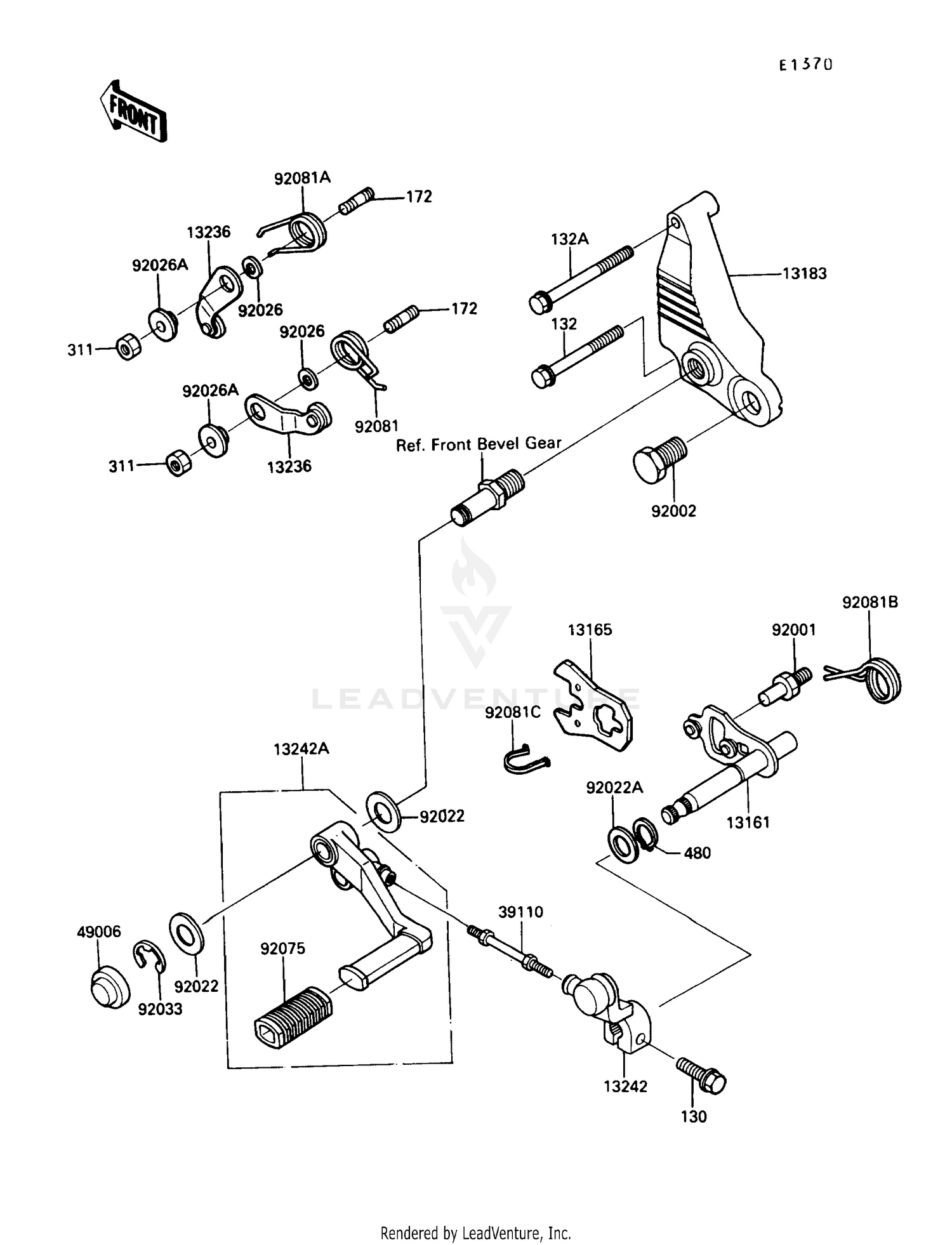 GEAR CHANGE MECHANISM