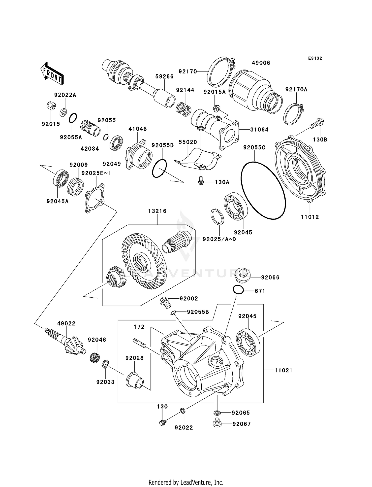 DRIVE SHAFT/FINAL GEAR