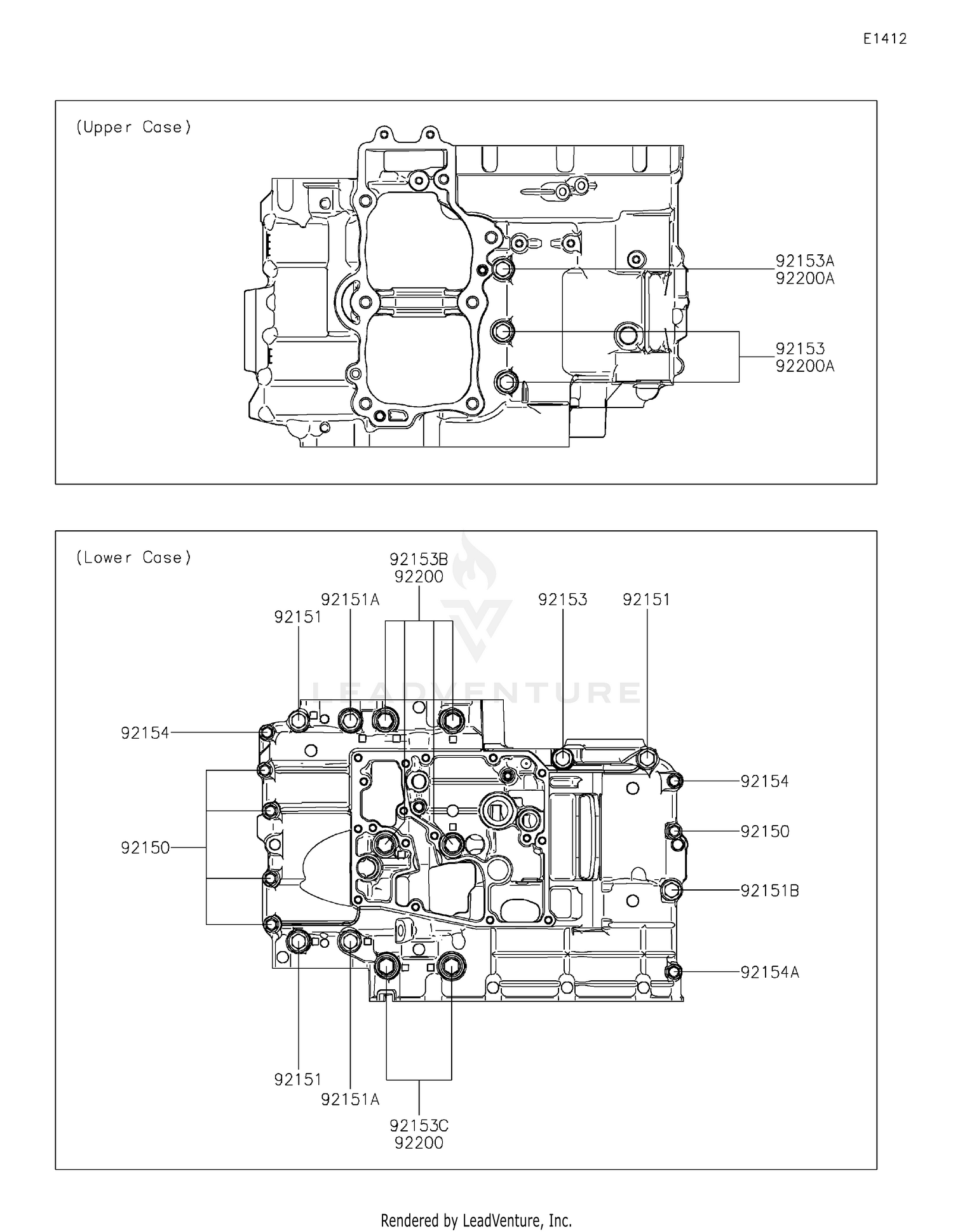 Crankcase Bolt Pattern
