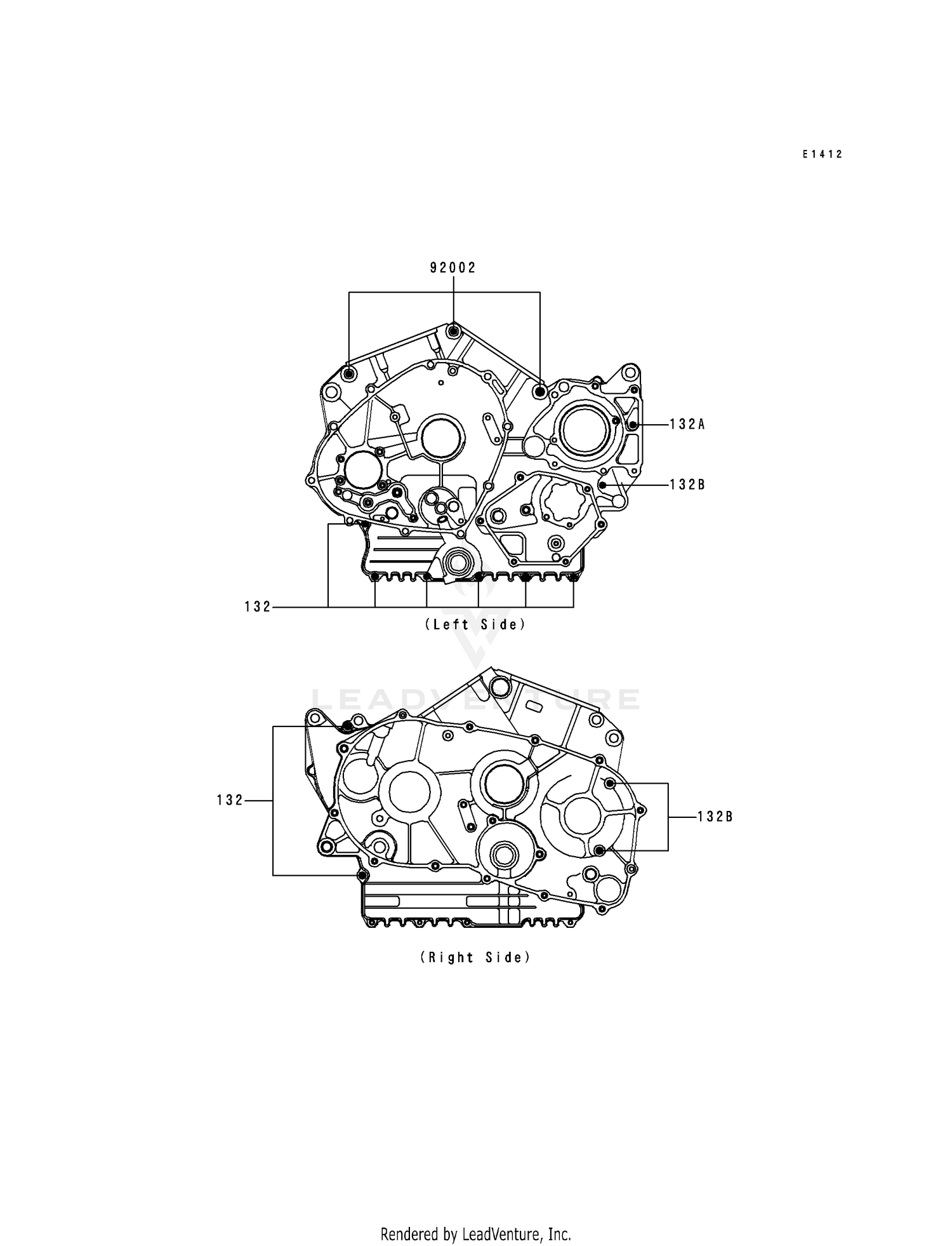 CRANKCASE BOLT PATTERN