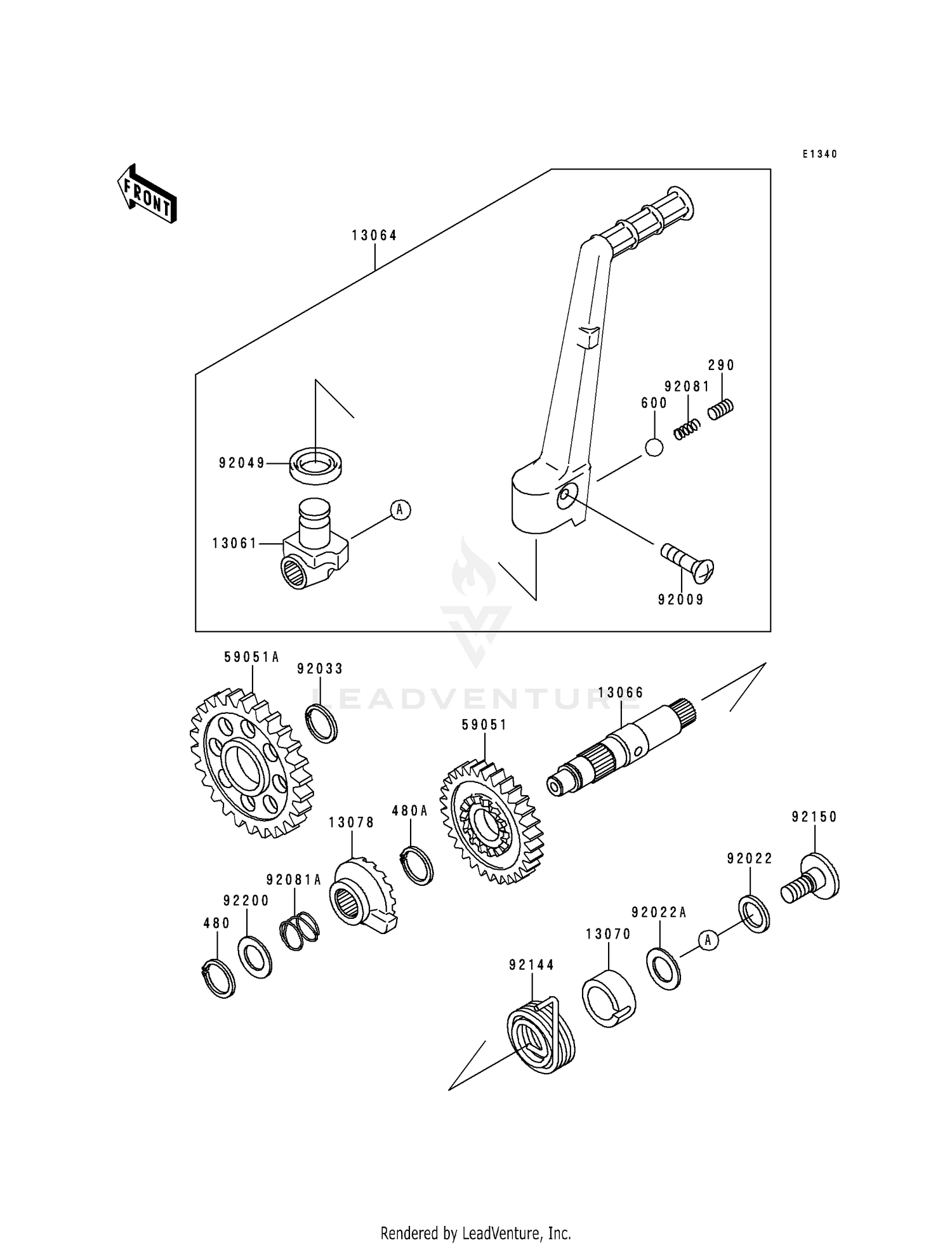 KICKSTARTER MECHANISM